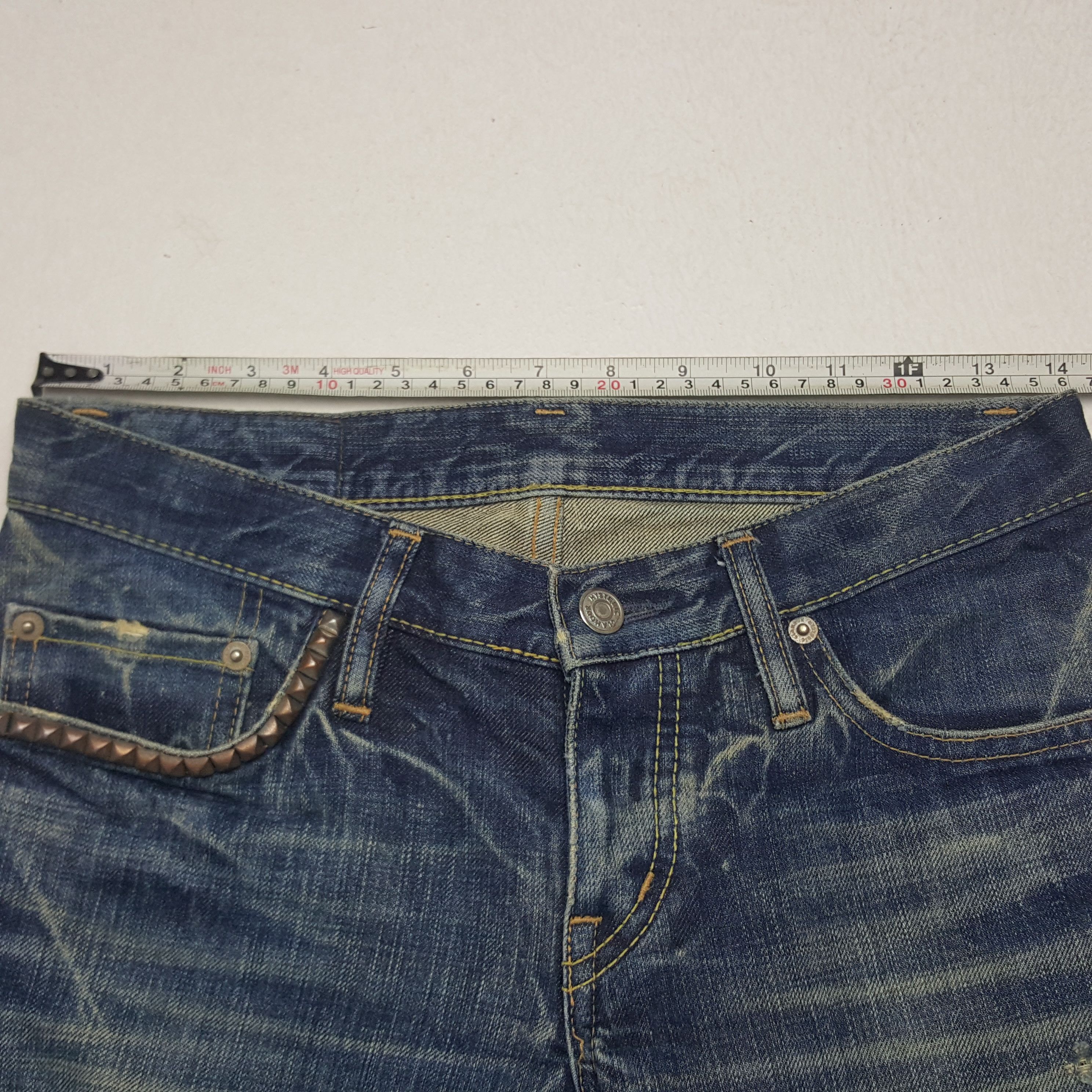 Hysteric Glamour × Japanese Brand × Vintage Vintage Hysteric Glamour Japanese Brand Punk Denim Jeans Size US 28 / EU 44 - 7 Thumbnail