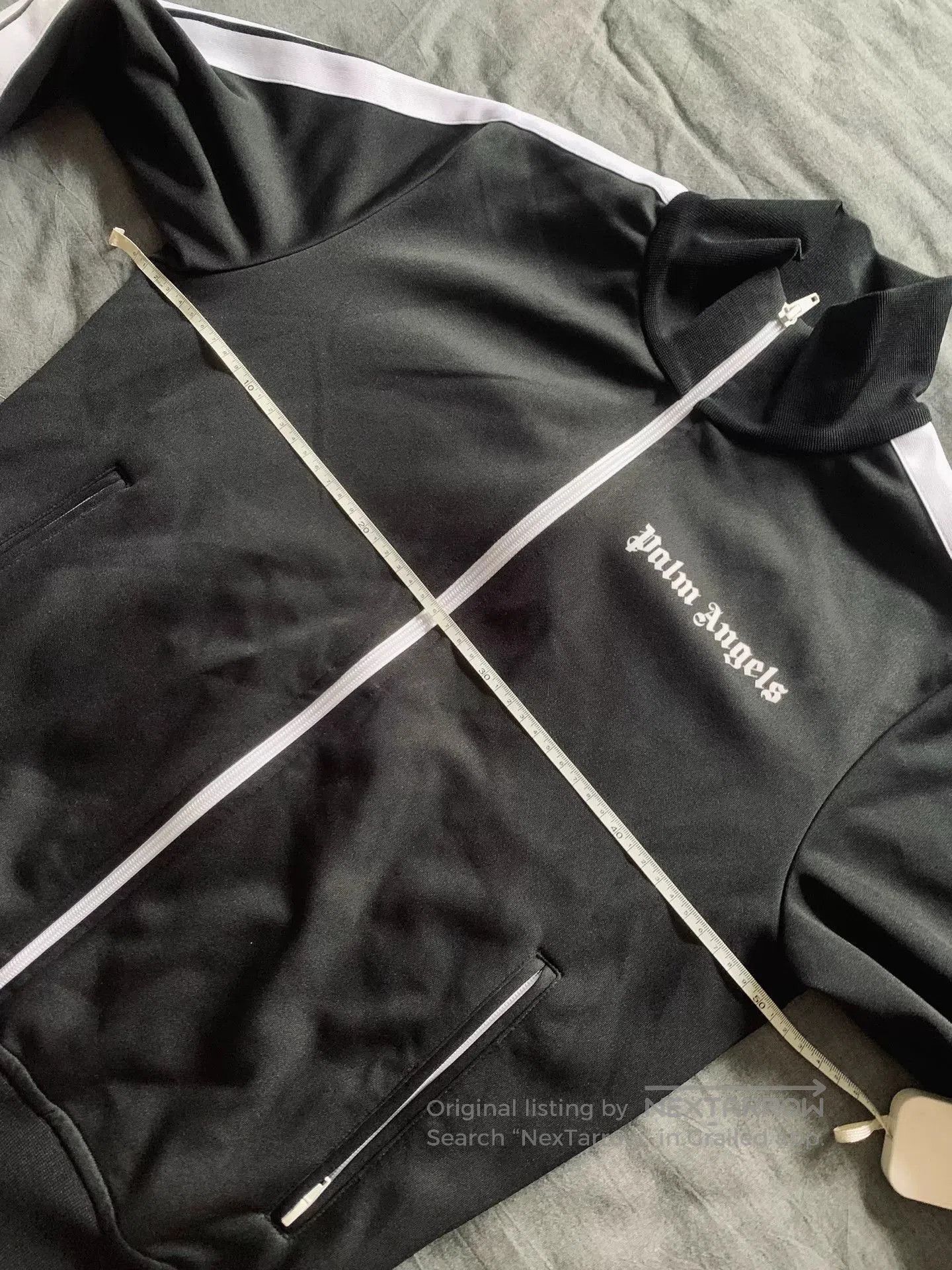 Palm Angels Palm Angels Classic Black White Striped Jacket. Size US S / EU 44-46 / 1 - 7 Thumbnail