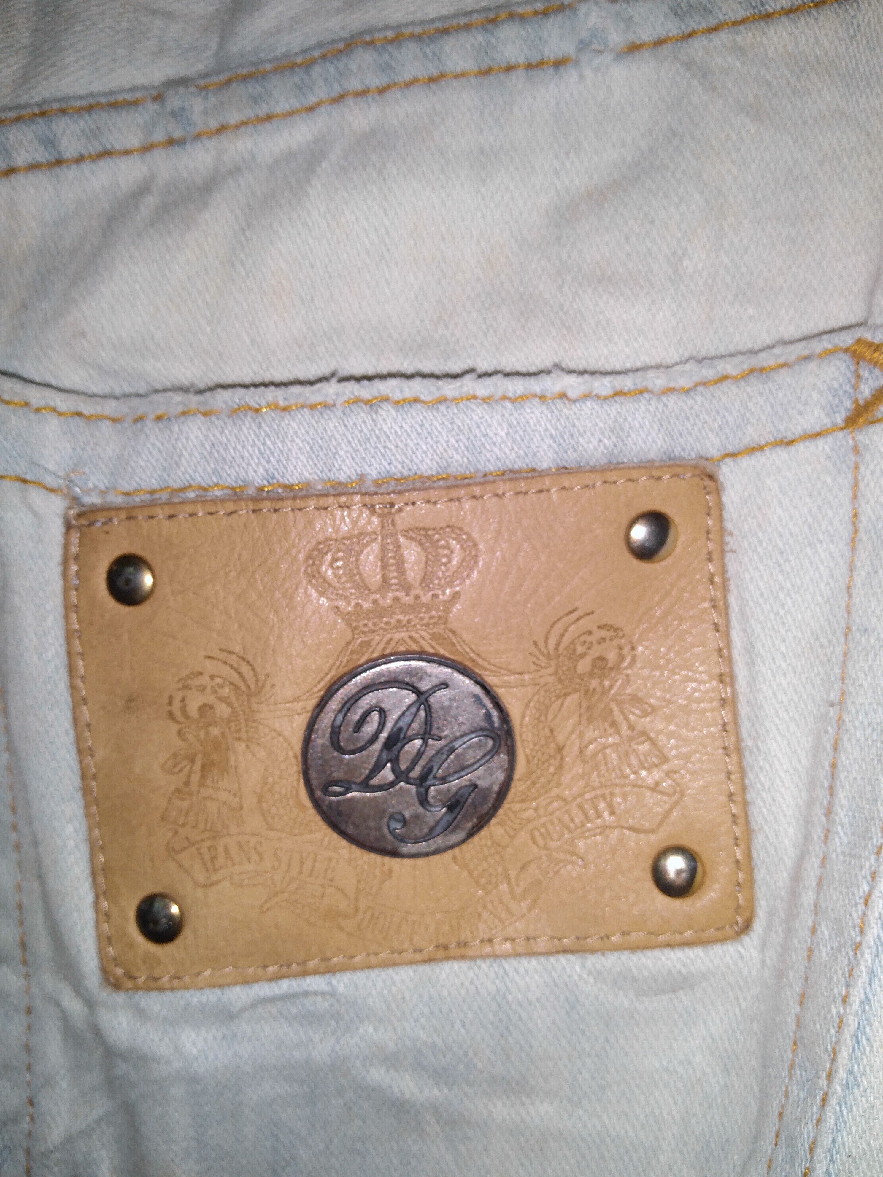 Dolce & Gabbana ⚫Rare⚫Dolce & Gabbana distressed Denim Jeans Size US 30 / EU 46 - 4 Thumbnail