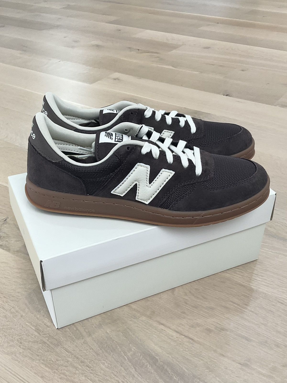 New Balance x Auralee T500 Vintage Brown CT500AE