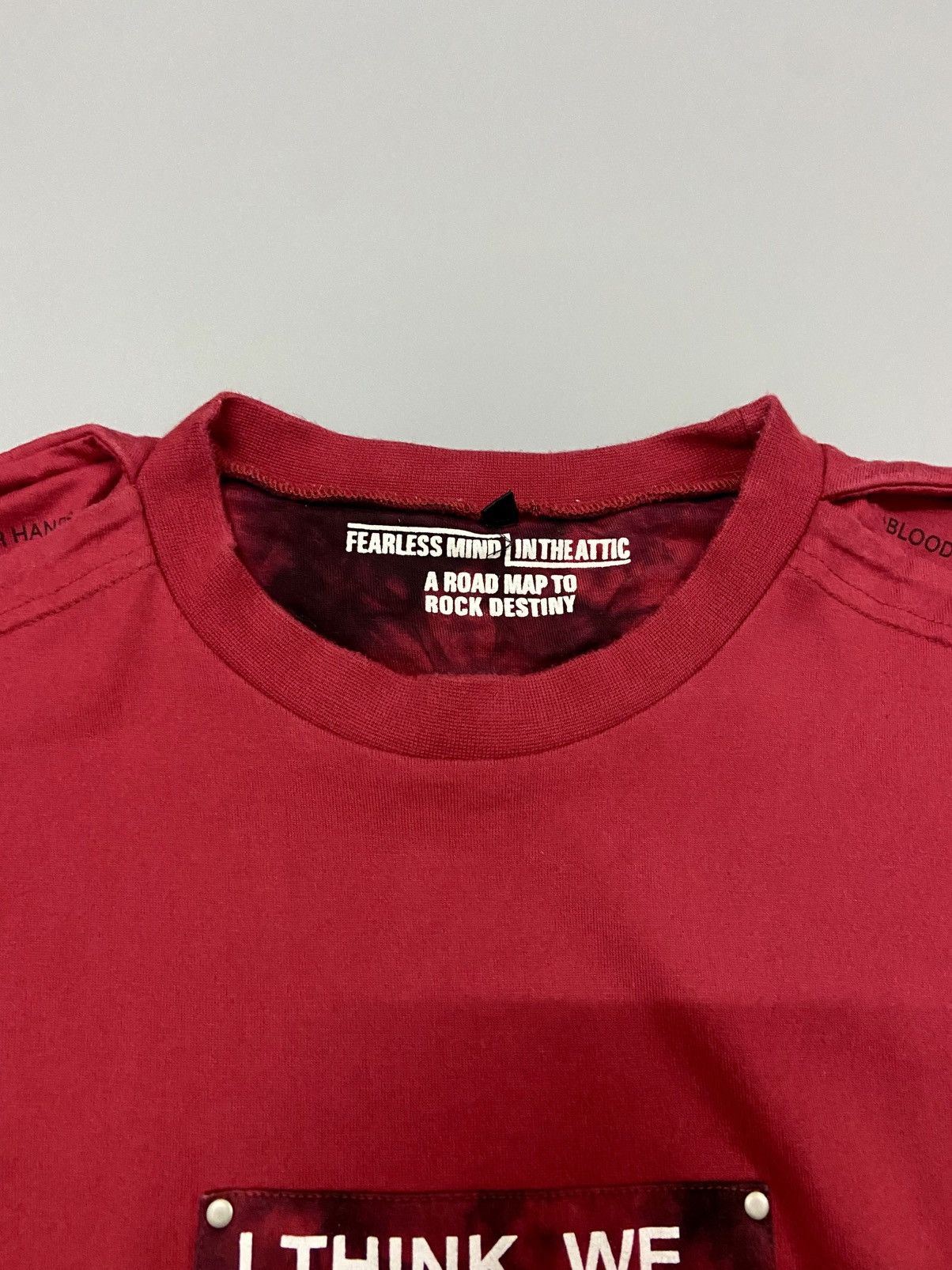 In The Attic IN THE ATTIC " BLOOD ON YOUR HAND " SEDITIONARY TEE Size US M / EU 48-50 / 2 - 9 Thumbnail