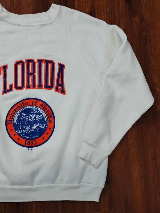 NCAA Vintage University Florida Gators Emblem Crewneck Sweatshirt Size US M / EU 48-50 / 2 - 3 Thumbnail