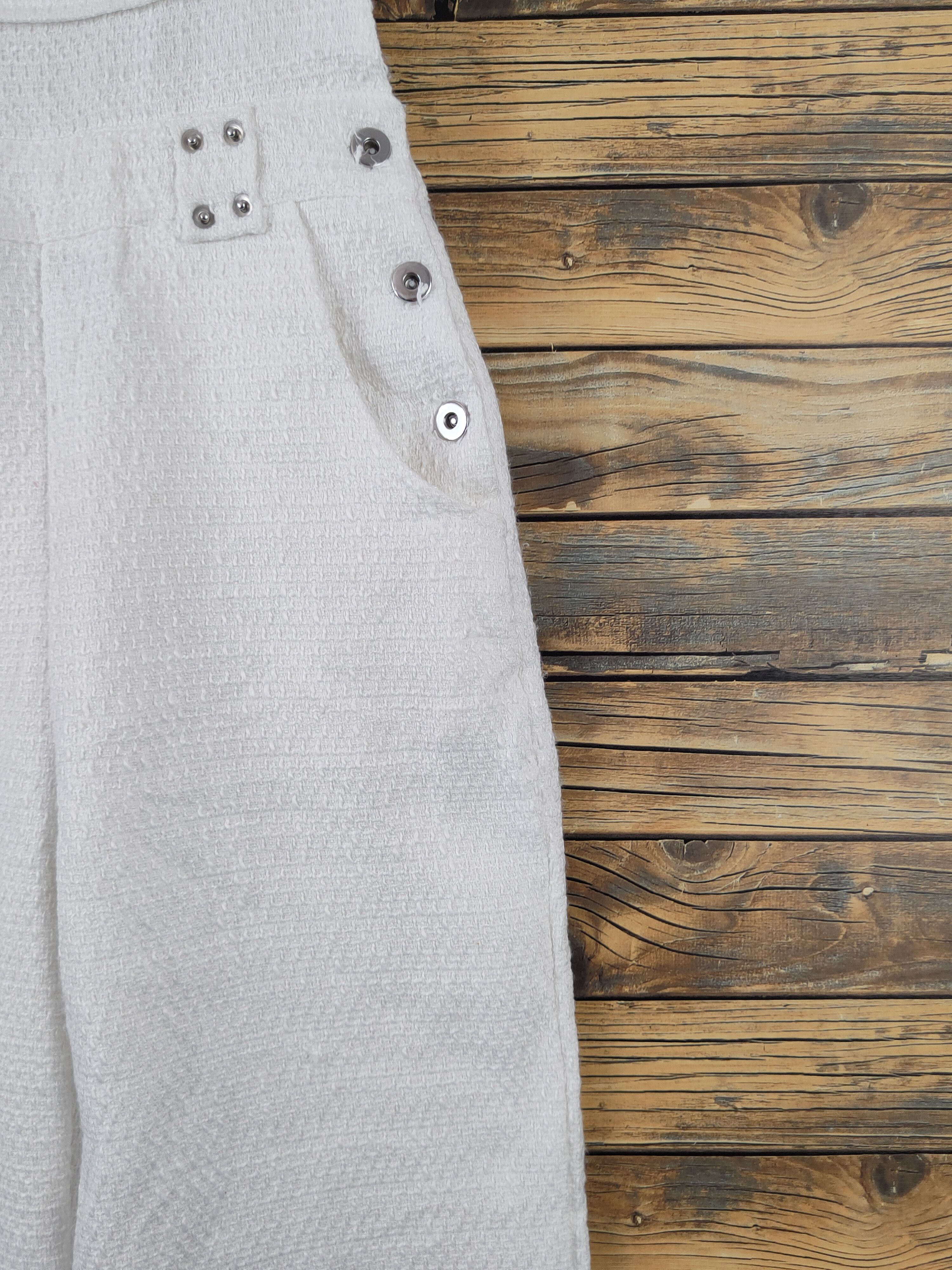 Japanese Brand × Vintage Very Rare DFYS White Adjustable Strap Jumpsuits Size 26" / US 2 / IT 38 - 8 Thumbnail
