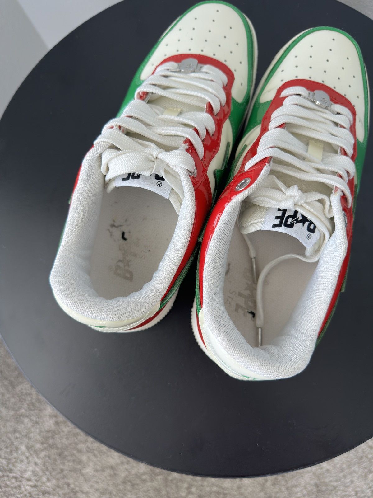 Bape BAPESTA Italia/Italy/Mexico Red White Green Size US 9 / EU 42 - 7 Thumbnail