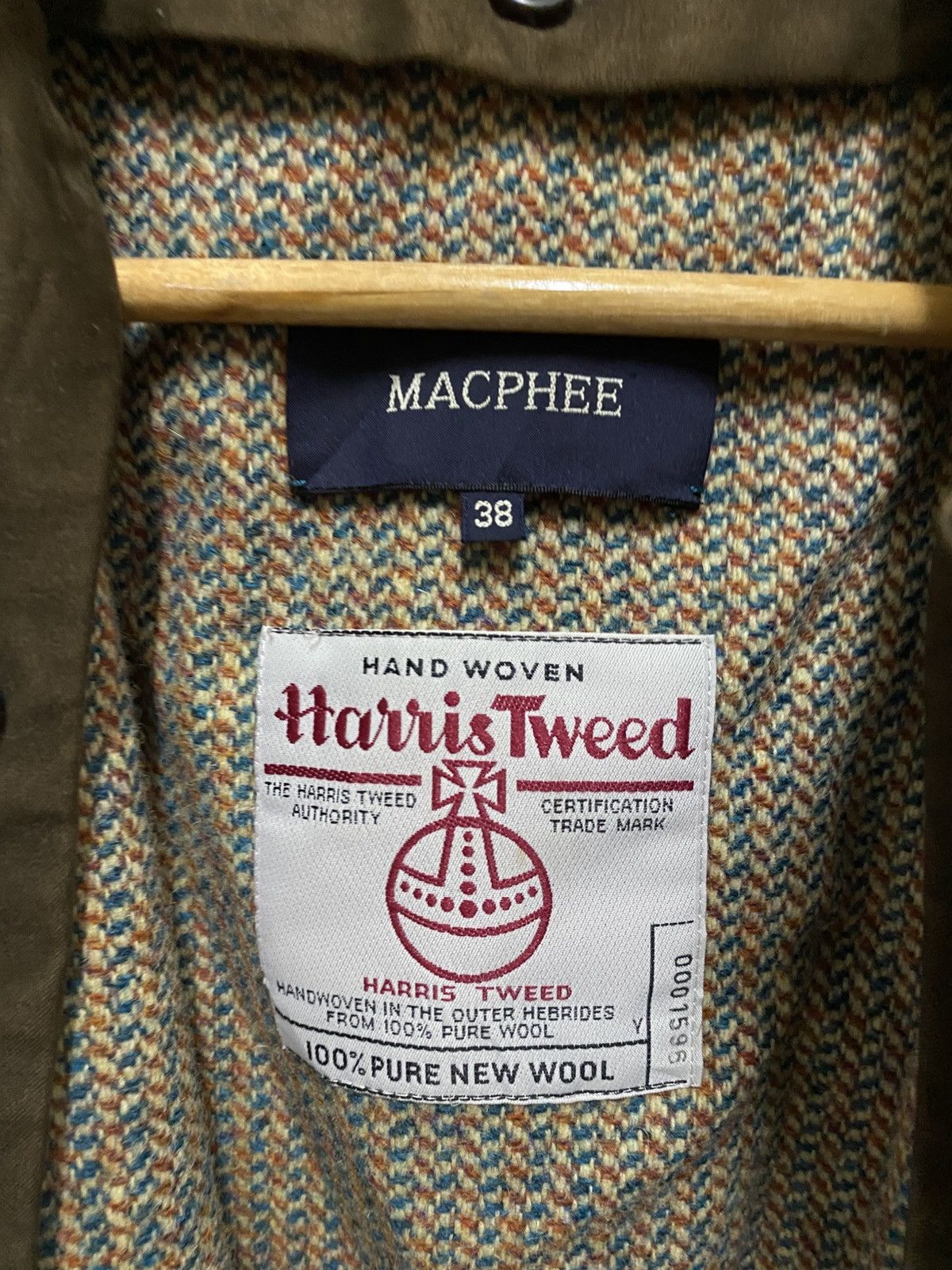 Harris Tweed Hand Woven Haris Tweed x Tommorowland Jacket Size US M / EU 48-50 / 2 - 11 Thumbnail