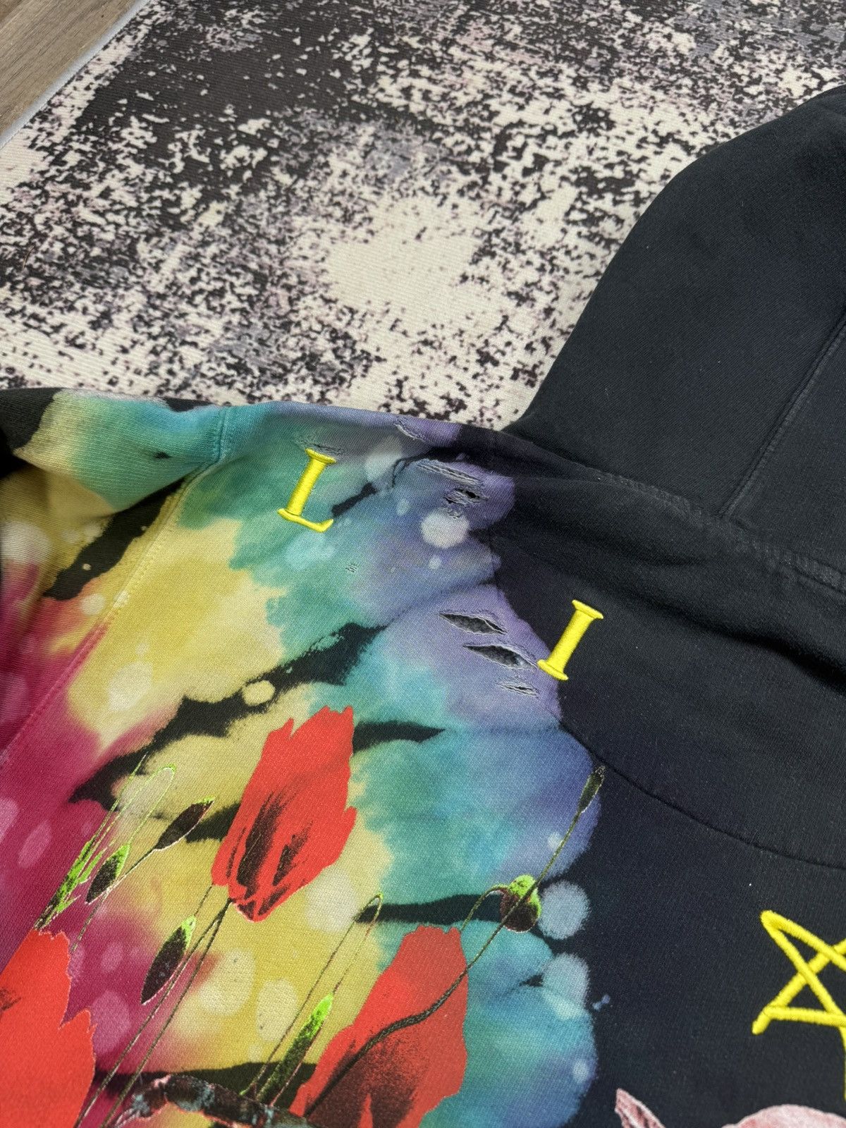 Travis Scott Rare Travis Scott Astroworld Europe Tour 2019 Washed Hoodie Size US L / EU 52-54 / 3 - 6 Thumbnail