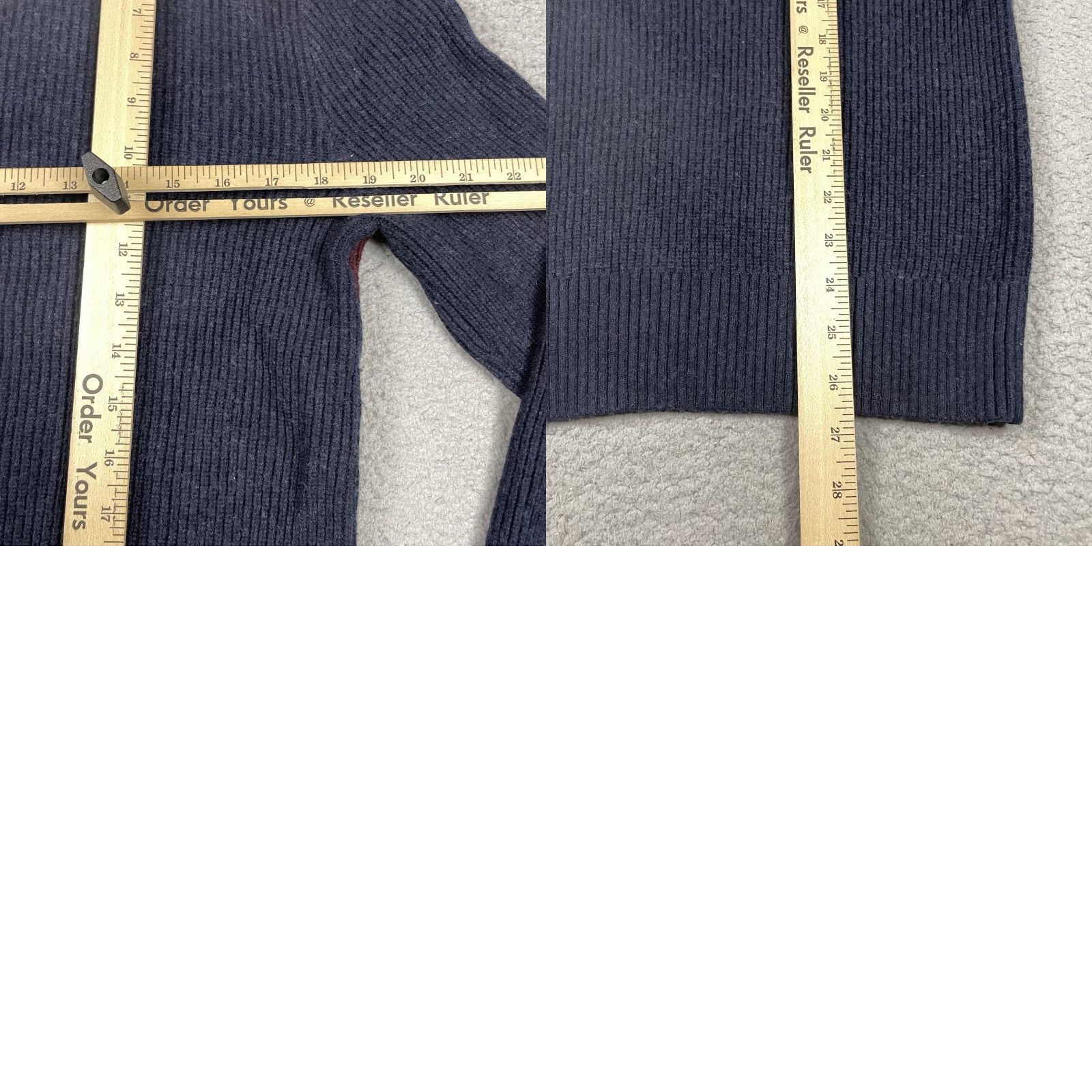 Gap VINTAGE GAP Sweater, Argyle Wool Knit, Blue, S, Pullover, Men, Classic, Preppy, 90s, Casual Knit, Fall Winter, Long Sleeve, Collarless, Navy Size US S / EU 44-46 / 1 - 8 Thumbnail