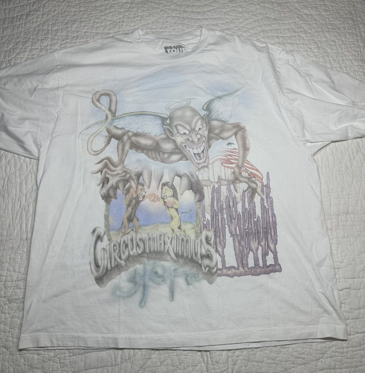 Travis Scott Travis Scott 2023 Utopia Circus Maximus Tee/ New Size 2XL Size US XXL / EU 58 / 5 - 1 Thumbnail