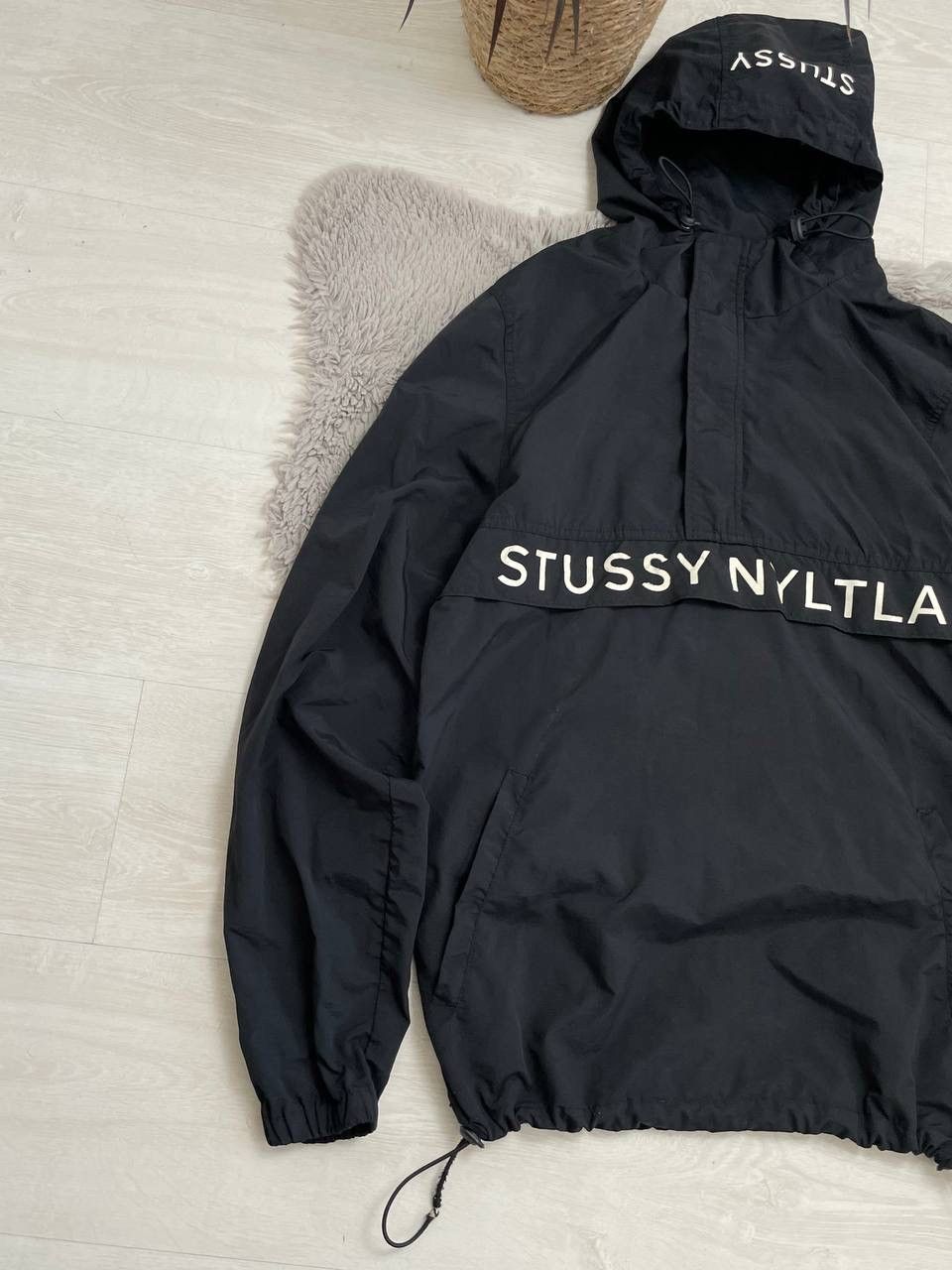 Stussy × Vintage Stussy Vintage Neylon Light Jacket Big CENTER Logo Y2k Size US S / EU 44-46 / 1 - 3 Thumbnail