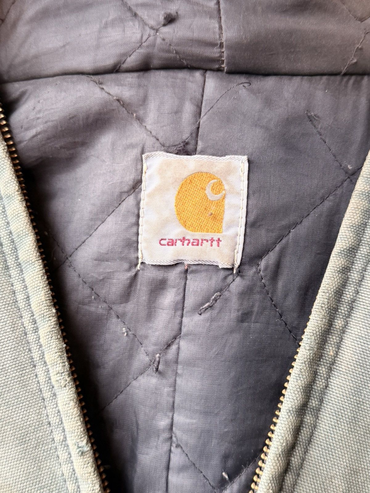 Carhartt Carhartt Distressed Work Wear Jacket Size US L / EU 52-54 / 3 - 6 Thumbnail