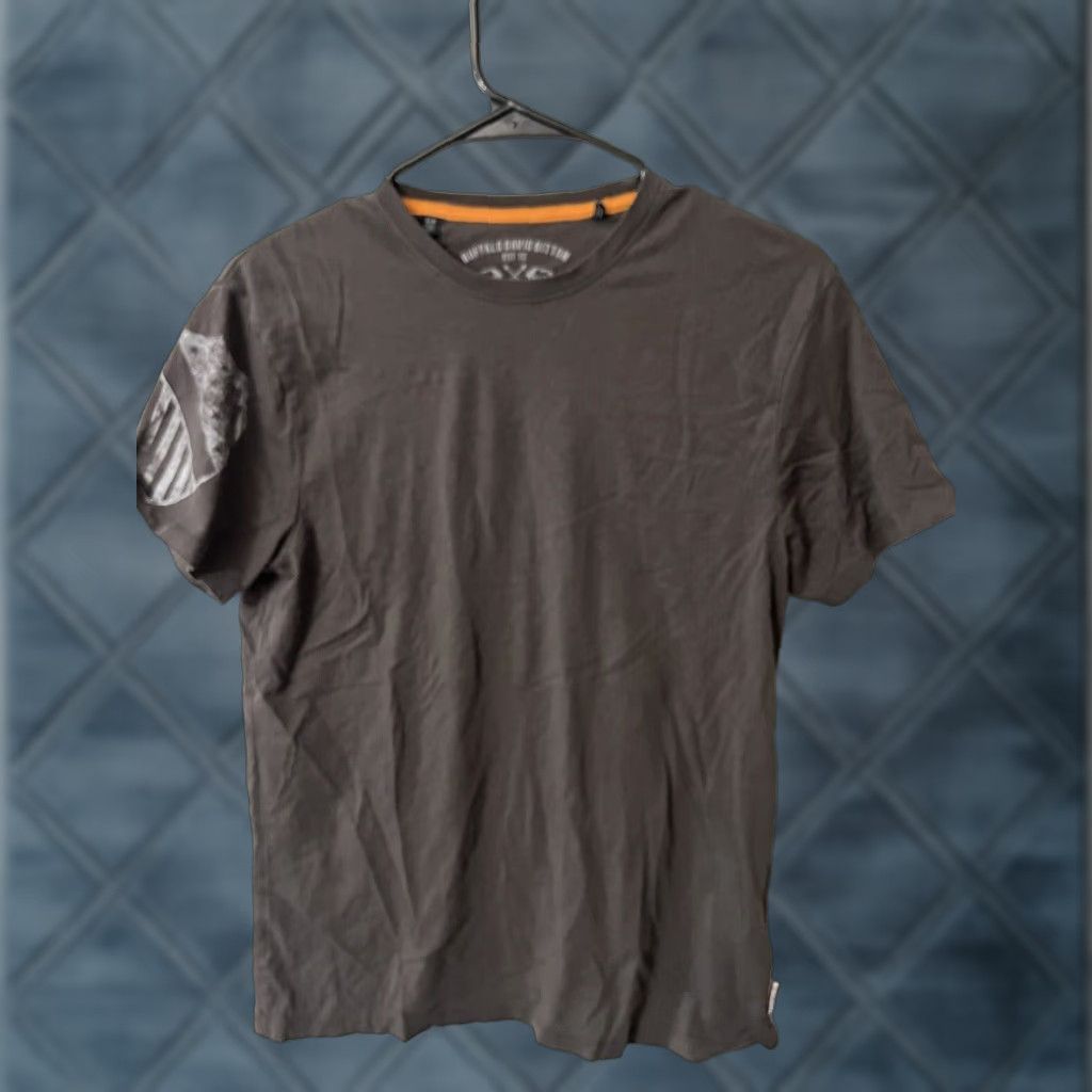 Buffalo David Bitton VINTAGE Buffalo David Bitton Graphic T Shirt Brown Short Sleeve Mens Size Small Size US S / EU 44-46 / 1 - 1 Thumbnail