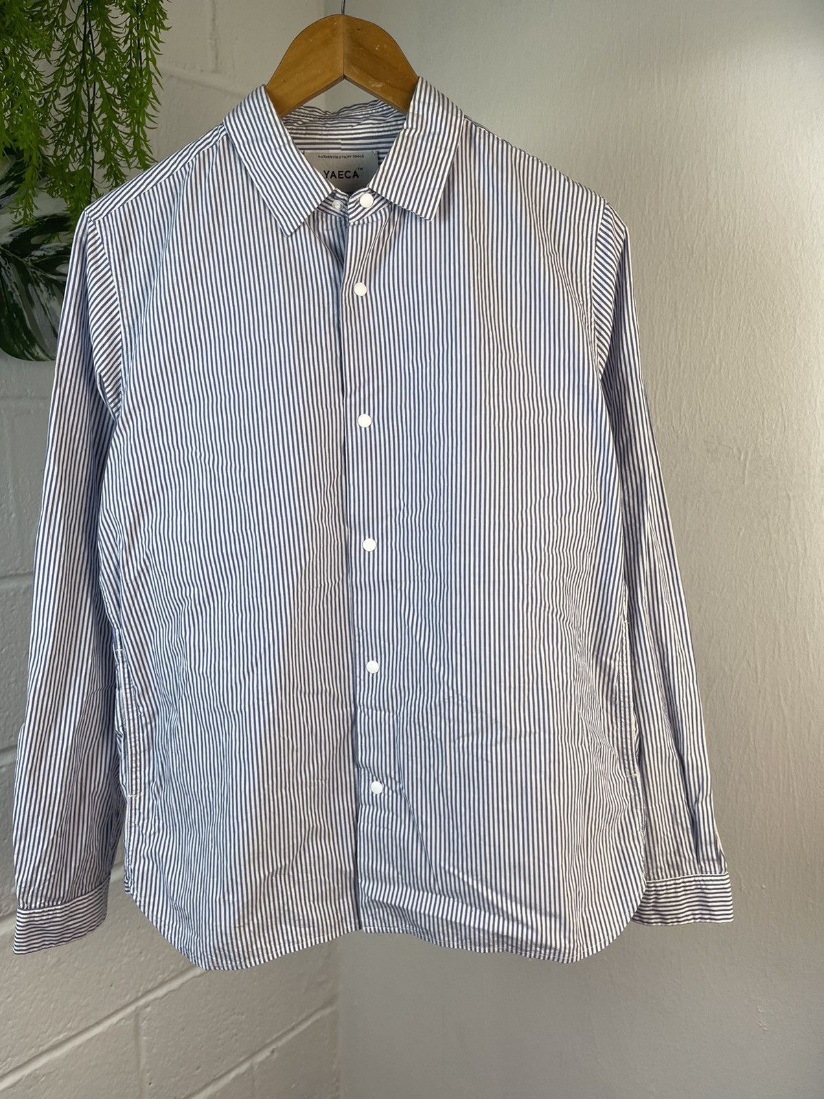 YAECA Yaeca exclusive fabric Stripe Shirt Size US M / EU 48-50 / 2 - 5 Thumbnail