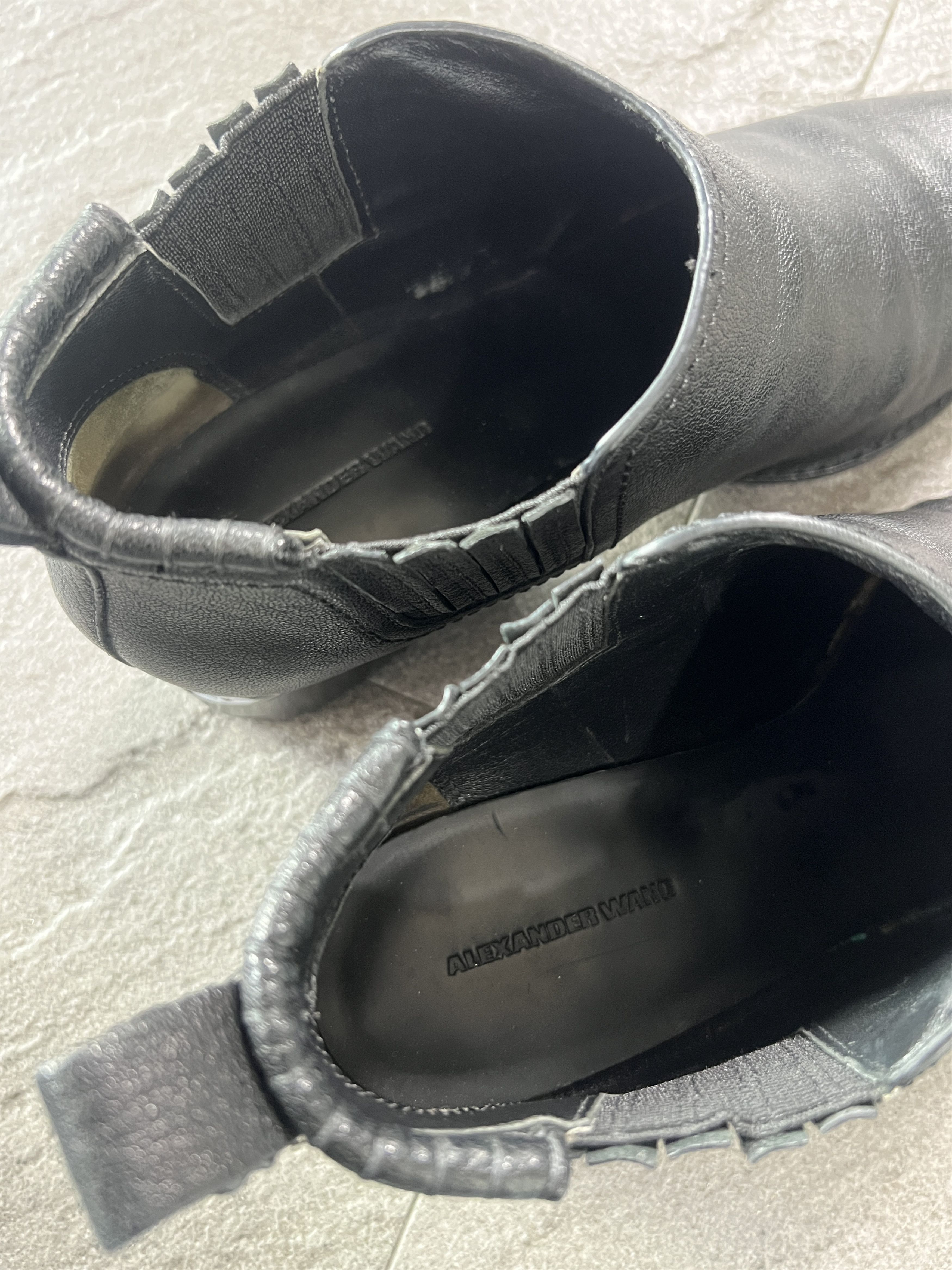 Alexander Wang Alexander Wang Leather Ankle Boots Vibram Sole EU40 Size US 7 / EU 40 - 10 Thumbnail