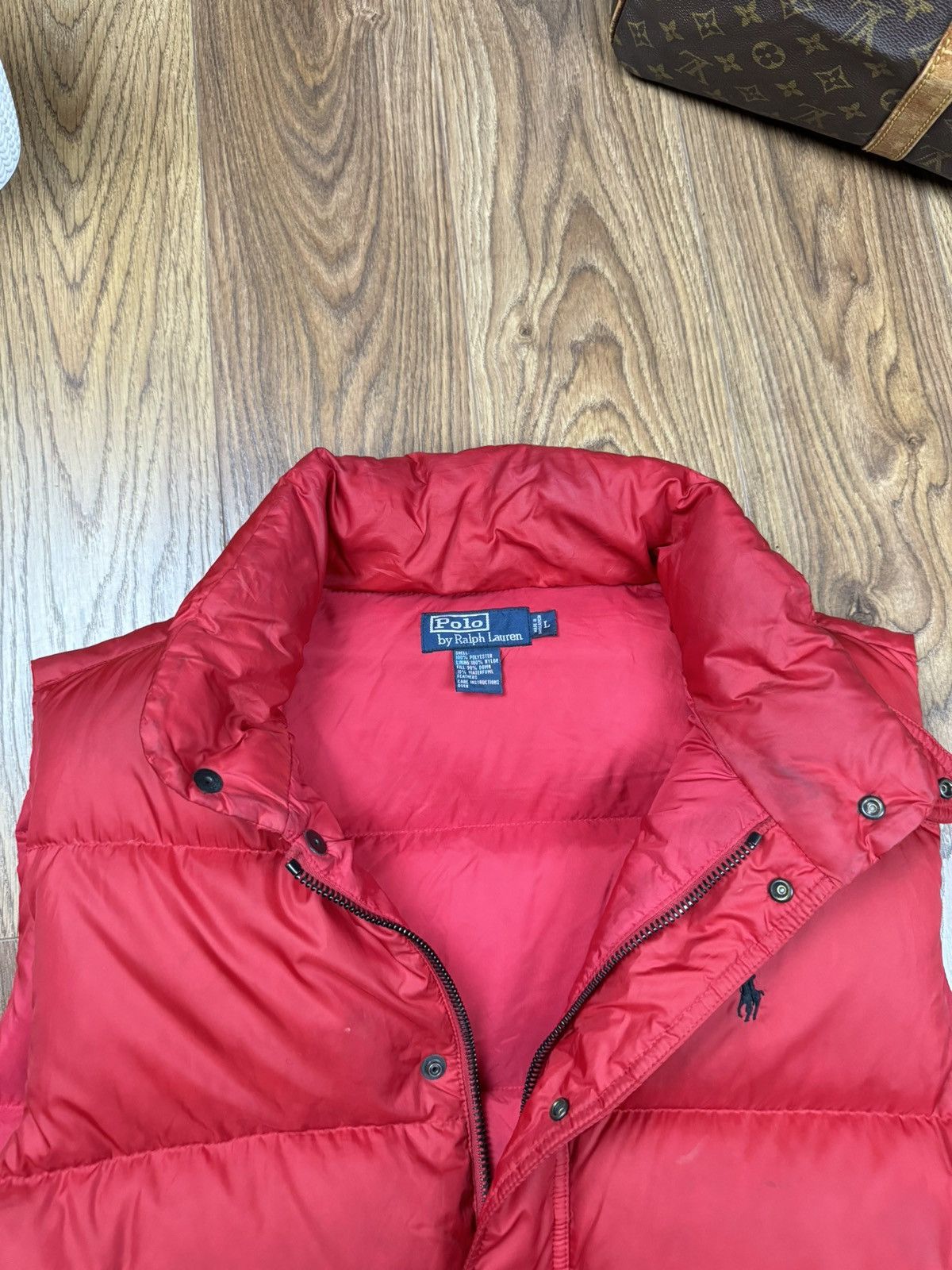 Polo Ralph Lauren Vintage down vest gilet Polo Ralph Lauren original item Size US L / EU 52-54 / 3 - 2 Thumbnail