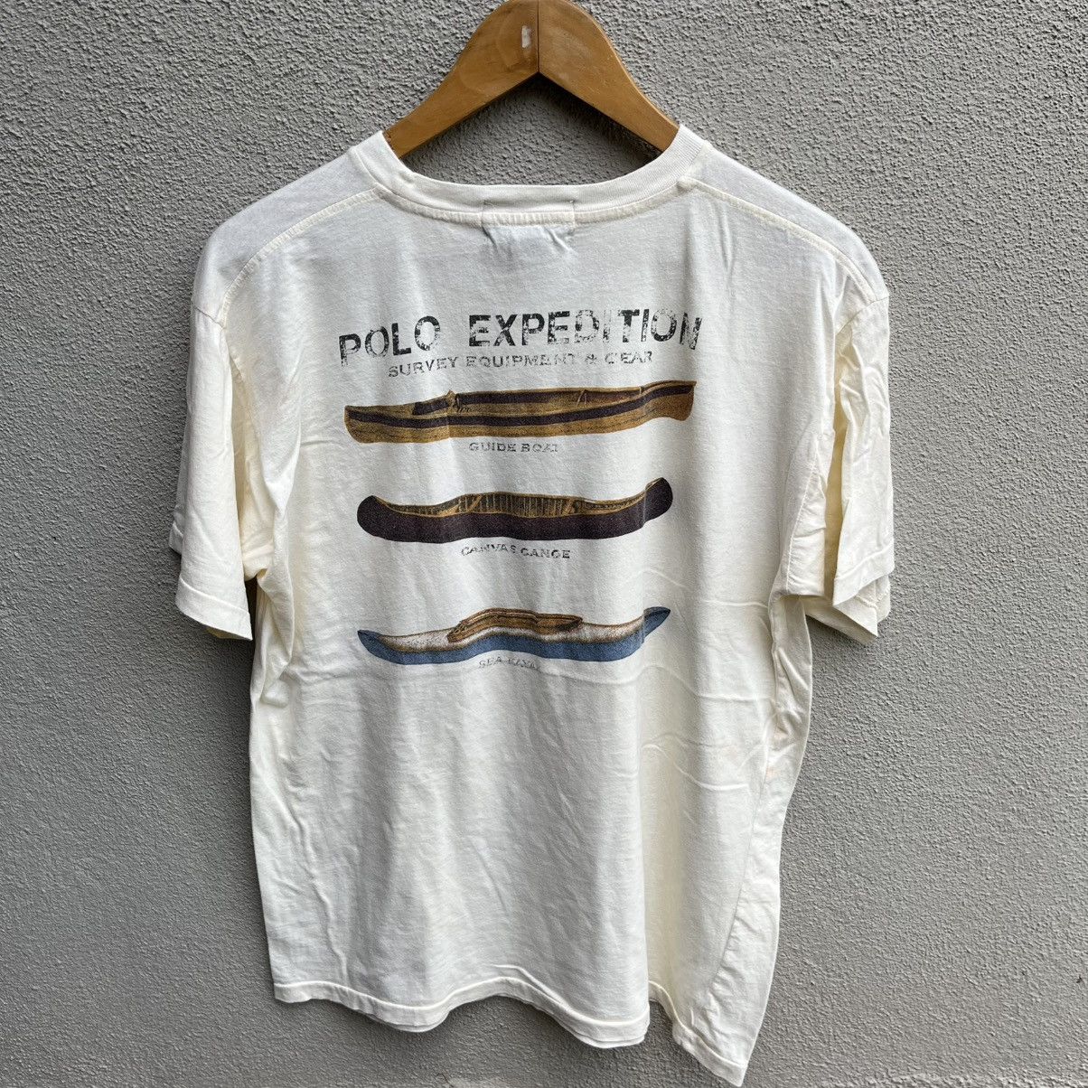 Ralph Lauren Vintage RALPH LAUREN polo expedition tee polo sportsman Size US M / EU 48-50 / 2 - 3 Thumbnail
