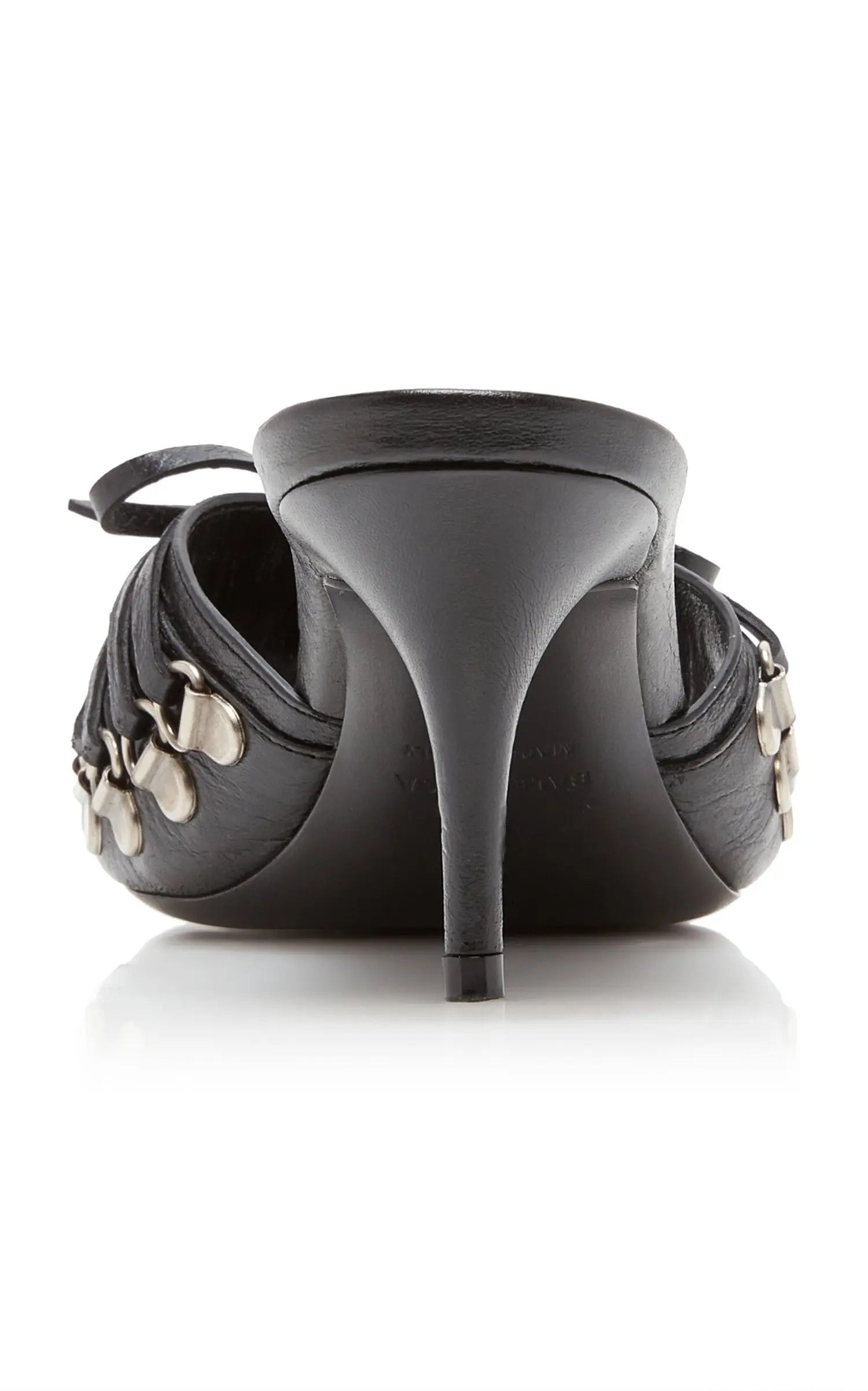 Balenciaga o1srvl11e0426 Cagole Sandals With Corset in Black Size US 11 / IT 41 - 4 Thumbnail