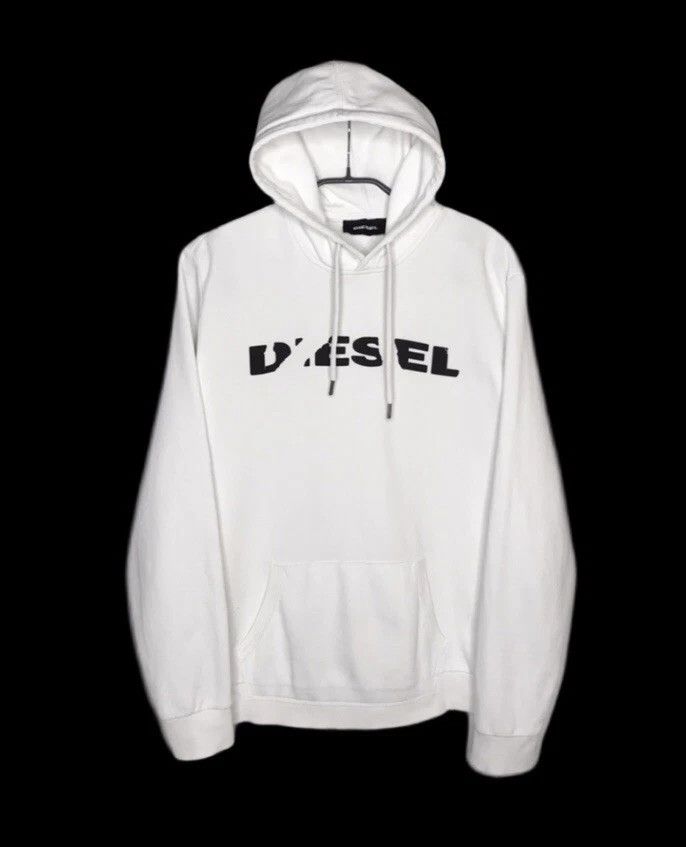 Diesel Diesel S Agnes Bro Men's Hoodie Sz M White Size US L / EU 52-54 / 3 - 2 Thumbnail