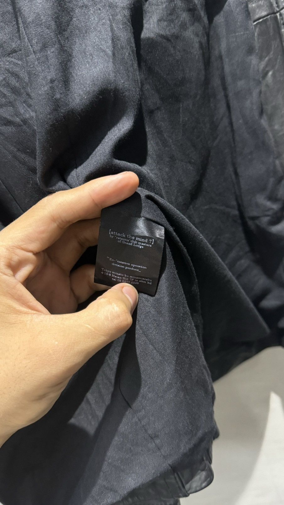 Japanese Brand Attack The Mind 7 Tactical Oxhide Leather Jacket Size US L / EU 52-54 / 3 - 19 Thumbnail