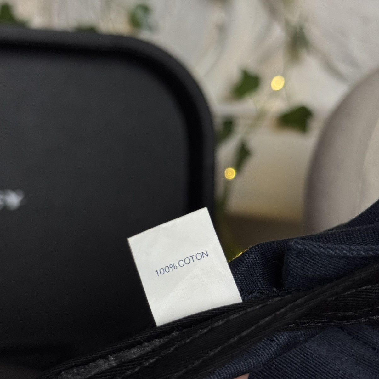 Supreme SUPREME Embossed Logo 6 Panel Hat Cap NAVY Size ONE SIZE - 6 Thumbnail