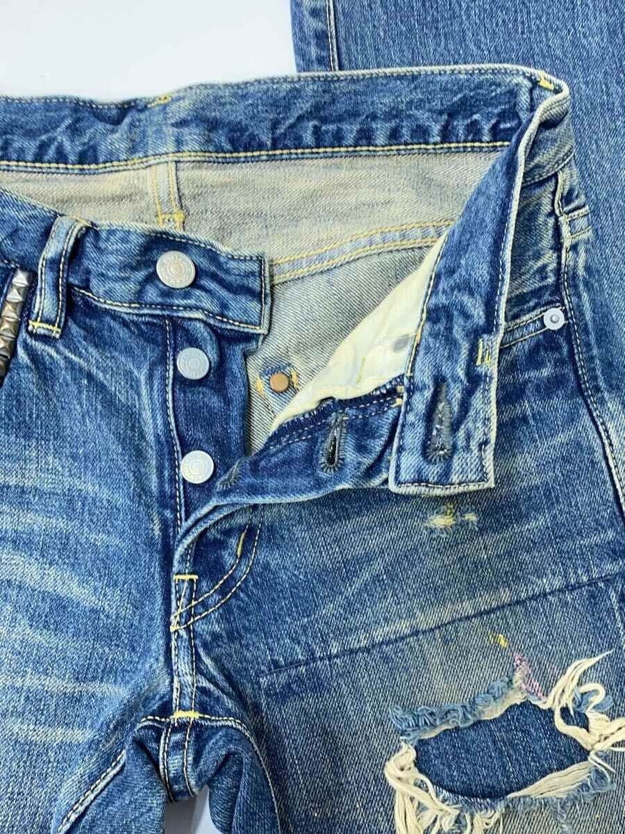 Hysteric Glamour Distressed Denim Jeans Size US 28 / EU 44 - 3 Thumbnail