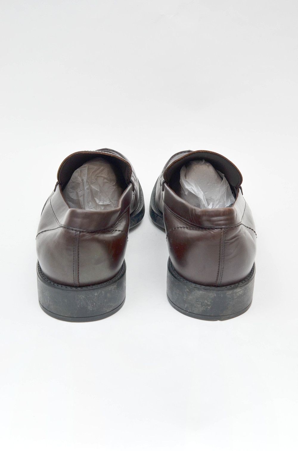 Designer × Tod's TOD'S Brown Leather Penny Slip On Loafers - US11 Size US 11 / EU 44 - 4 Thumbnail