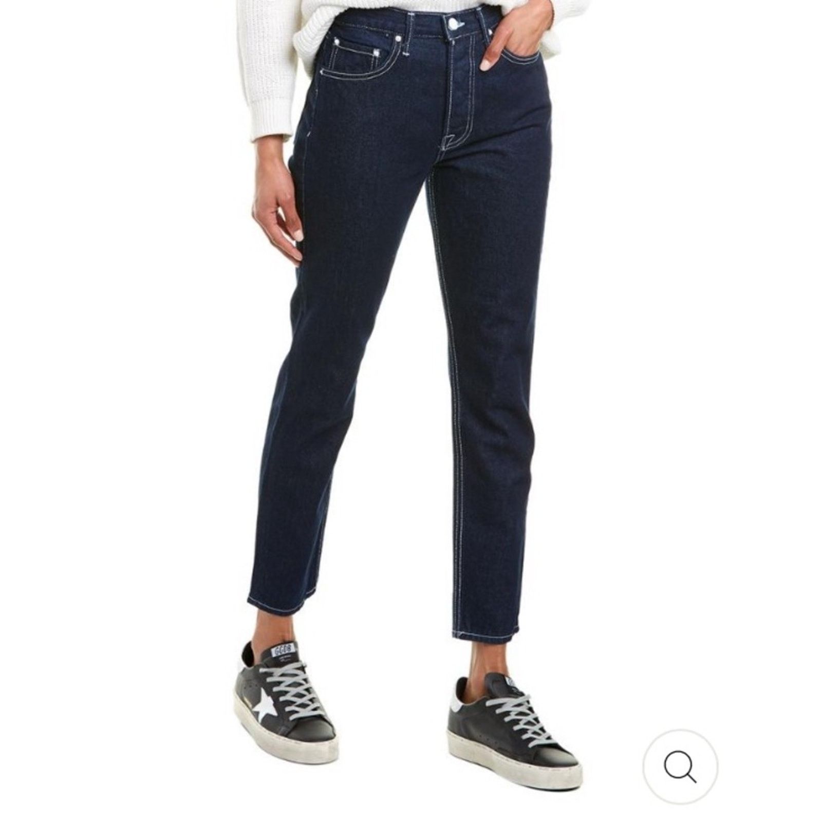 NEW GRLFRND Karolina High Rise Slim Jeans Hello Again
