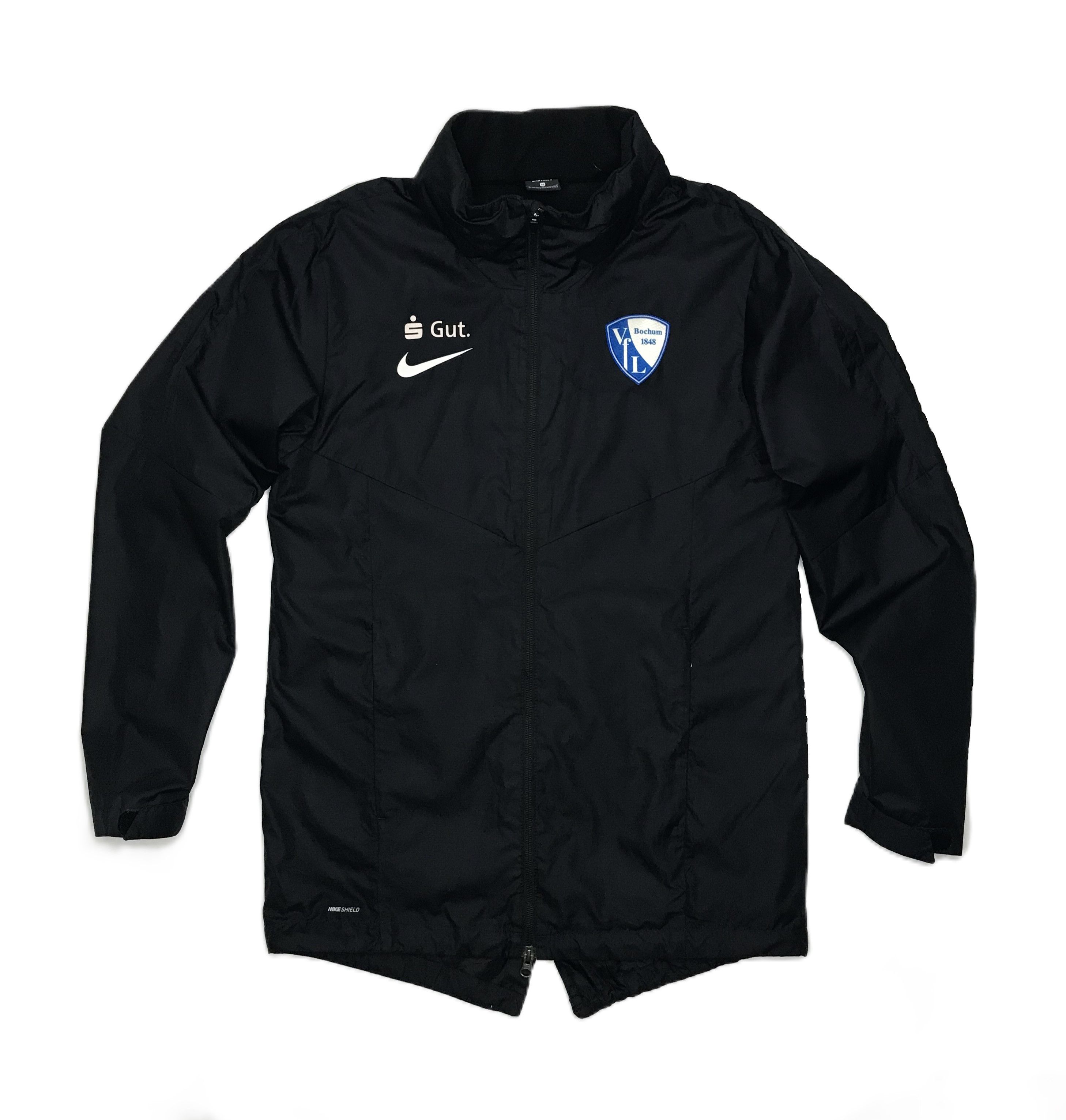 Nike 2018-19 Bochum Nike Hooded Rain Jacket Sz M Black Size US M / EU 48-50 / 2 - 1 Thumbnail