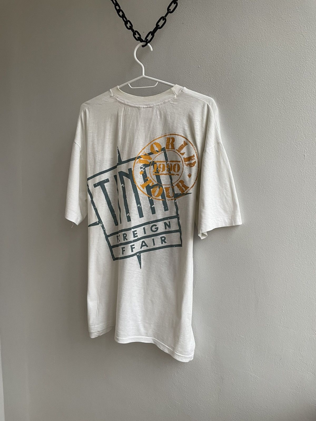 Vintage Tina Turner 1990 Vintage Tour 90s T Shirt Tee Shirt Size US XL / EU 56 / 4 - 12 Thumbnail
