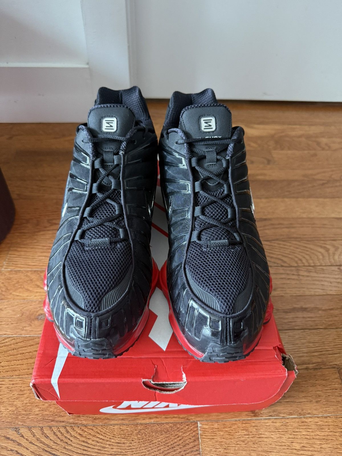 Nike × Skepta Nike Shox TL x Skepta Black/Red US 15 [CI0987-001] Size US 15 / EU 48 - 9 Thumbnail