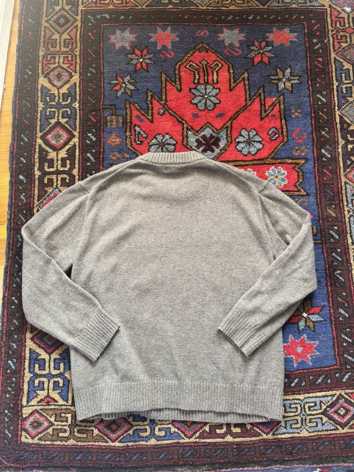 Vintage Vintage Brown Wool Blend Sweater Size US L / EU 52-54 / 3 - 2 Thumbnail
