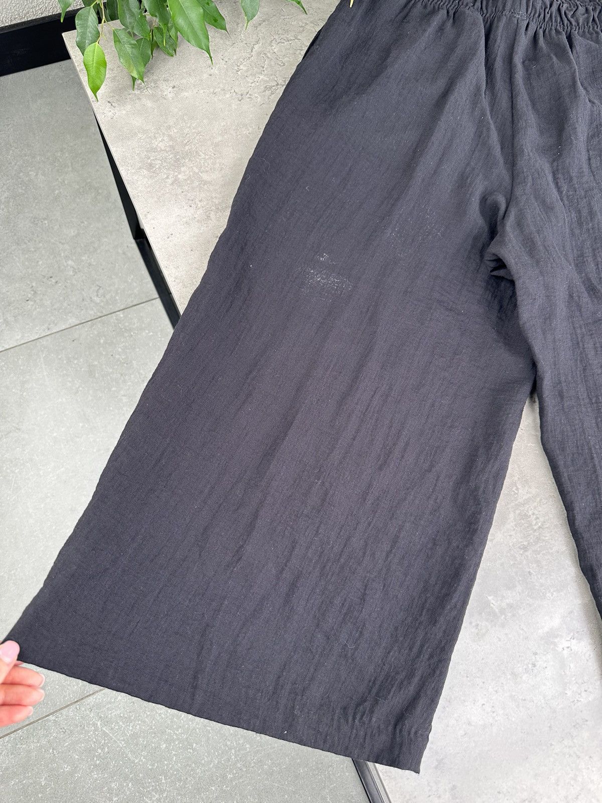 Japanese Brand Vintage Cropped Wide Pants Size US 32 / EU 48 - 11 Thumbnail
