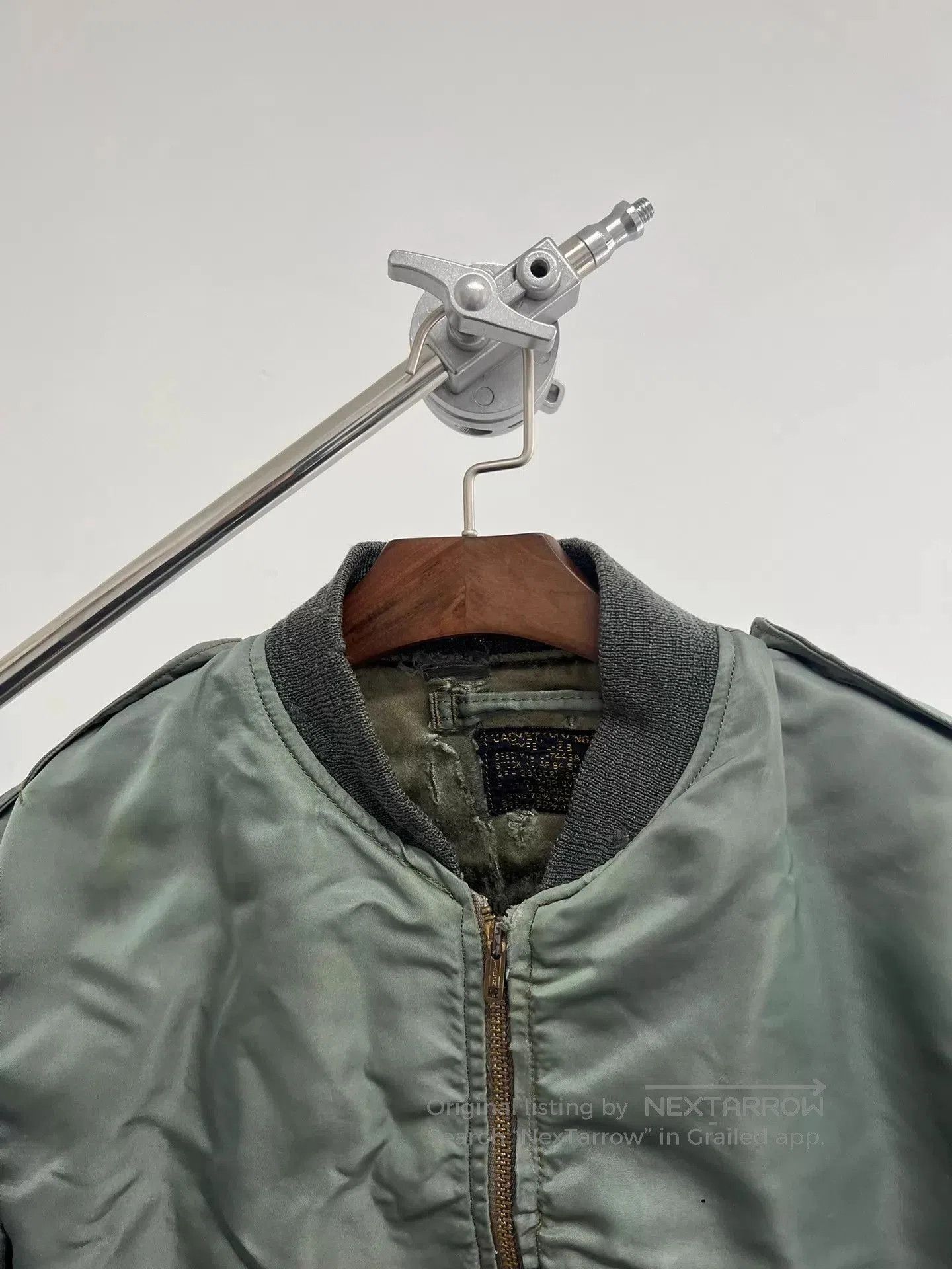 Unsound Rags Green Bomber Jacket Size M. Size US M / EU 48-50 / 2 - 4 Thumbnail
