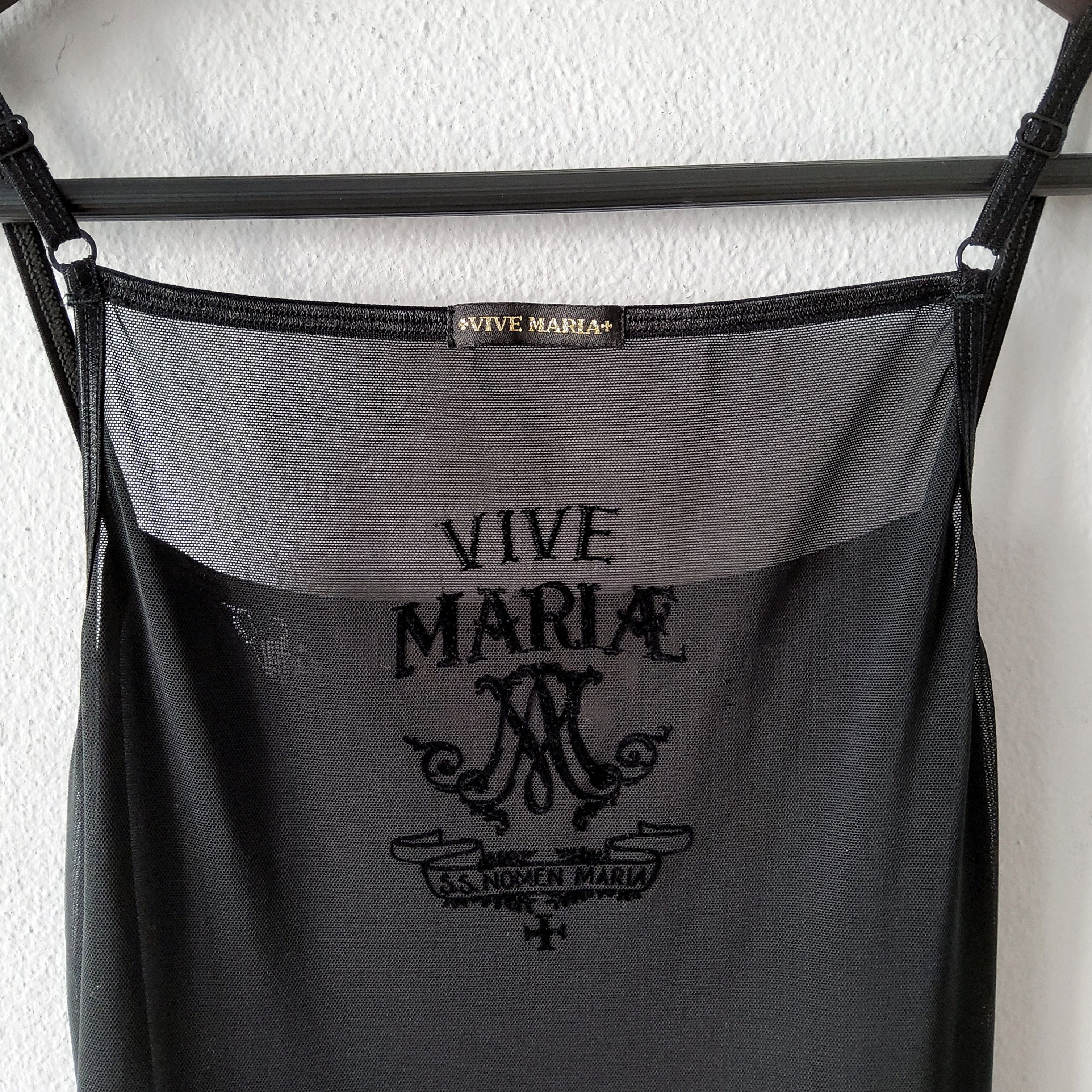 Other Vive Maria vintage y2k coquette goth slip midi dress Size M / US 6-8 / IT 42-44 - 7 Thumbnail