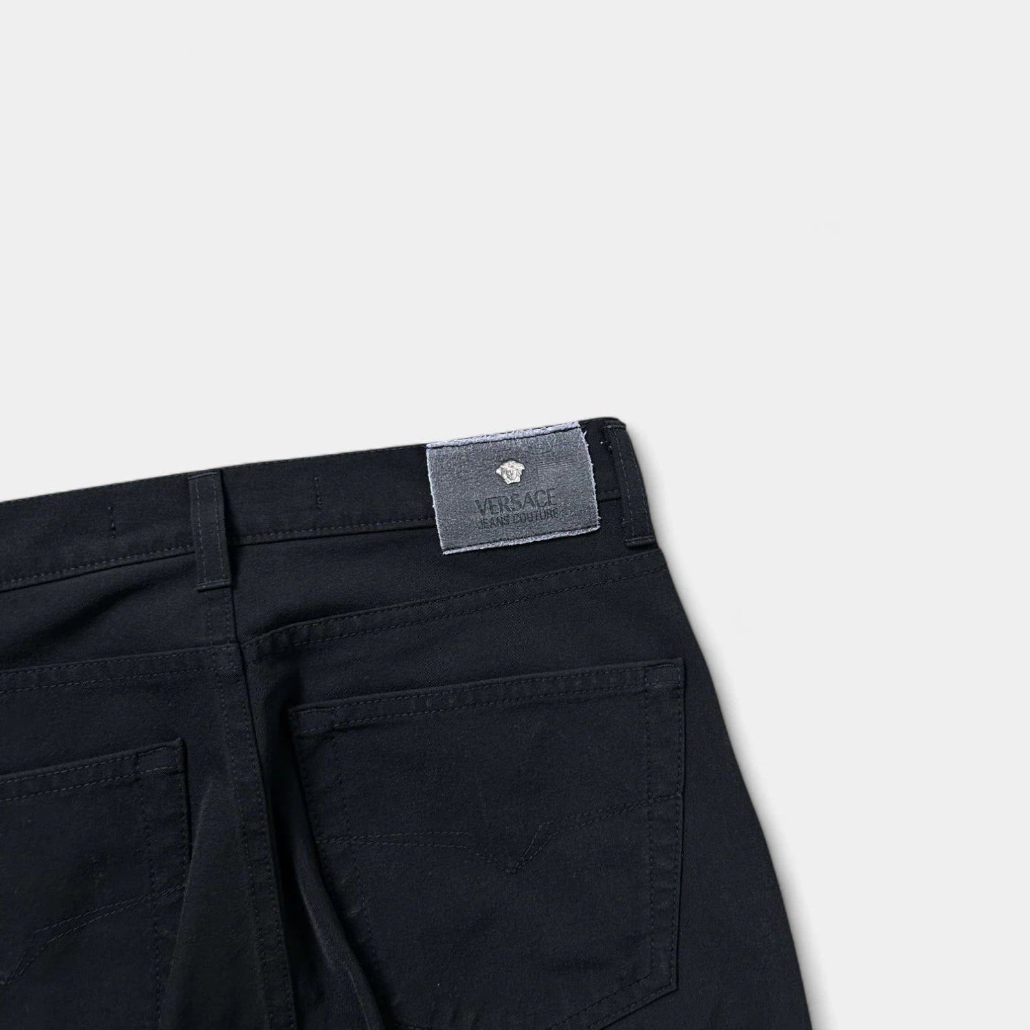 Versace Versace Jeans Couture Black Denim Size US 30 / EU 46 - 7 Thumbnail