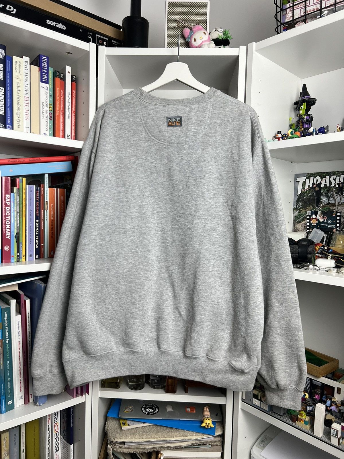 NBA × Nike × Vintage Vintage 90s Nike team Ohio State center swoosh sweatshirt XL Size US XL / EU 56 / 4 - 2 Thumbnail