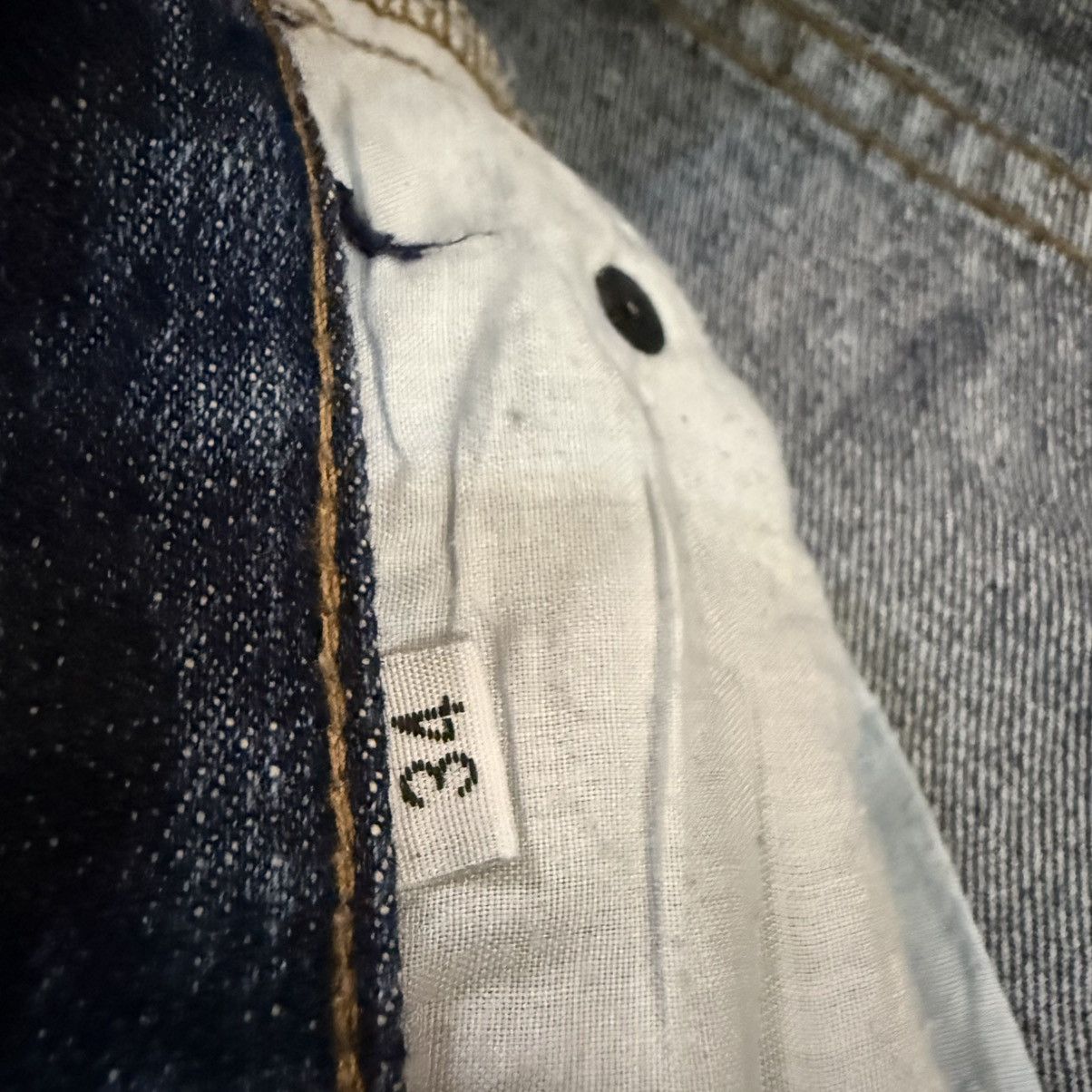 Hysteric Glamour 🔥🇯🇵 Super Baggy Euro Tribal Distressed Denim y2k Style Size US 34 / EU 50 - 15 Thumbnail