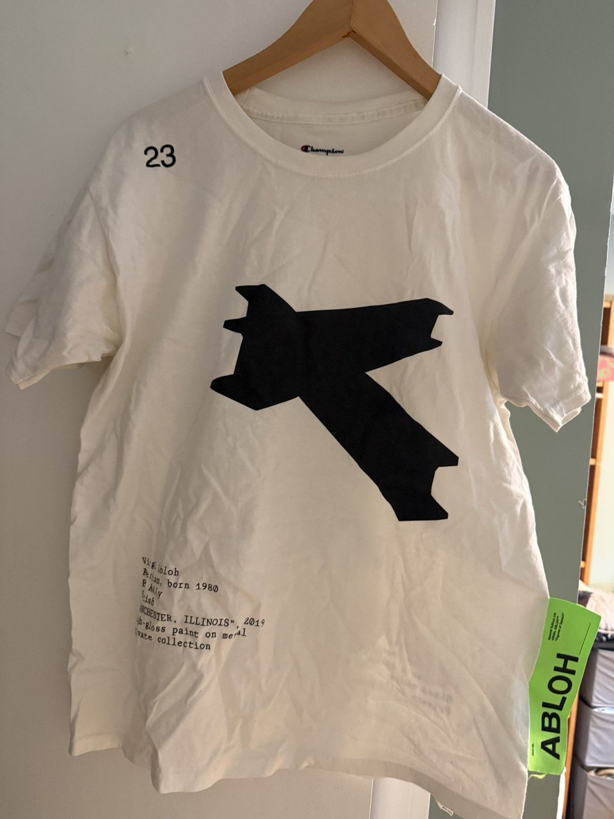 Champion Champion X Virgil Abloh figures of speech t-shirt Size US M / EU 48-50 / 2 - 1 Thumbnail