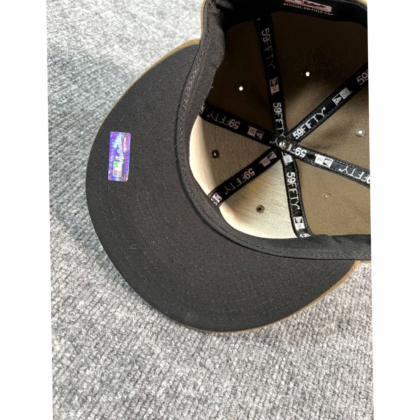 New Era New Era 59FIFTY Hat Mens 7 1/8 Brown San Diego Padres Authentic On-Field Cap Size ONE SIZE - 6 Thumbnail