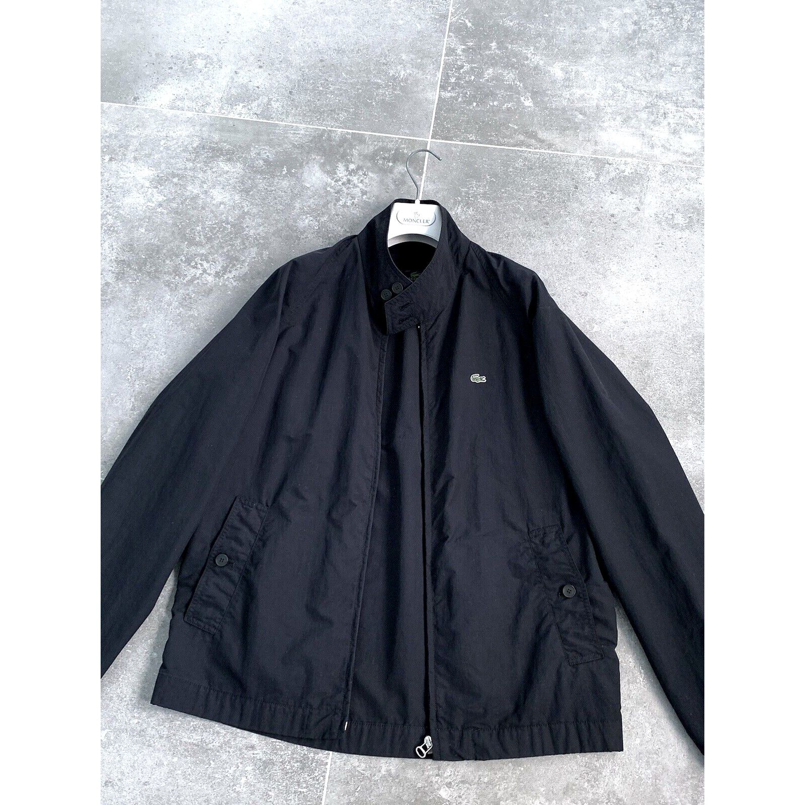 Lacoste × Vintage Men's LACOSTE Lightweight Bomber Jacket Coat SZ 3 EU 50 M L Size US L / EU 52-54 / 3 - 3 Thumbnail