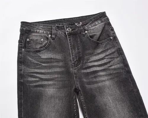 Jean baggy zipper street jeans Size US 34 / EU 50 - 3 Thumbnail