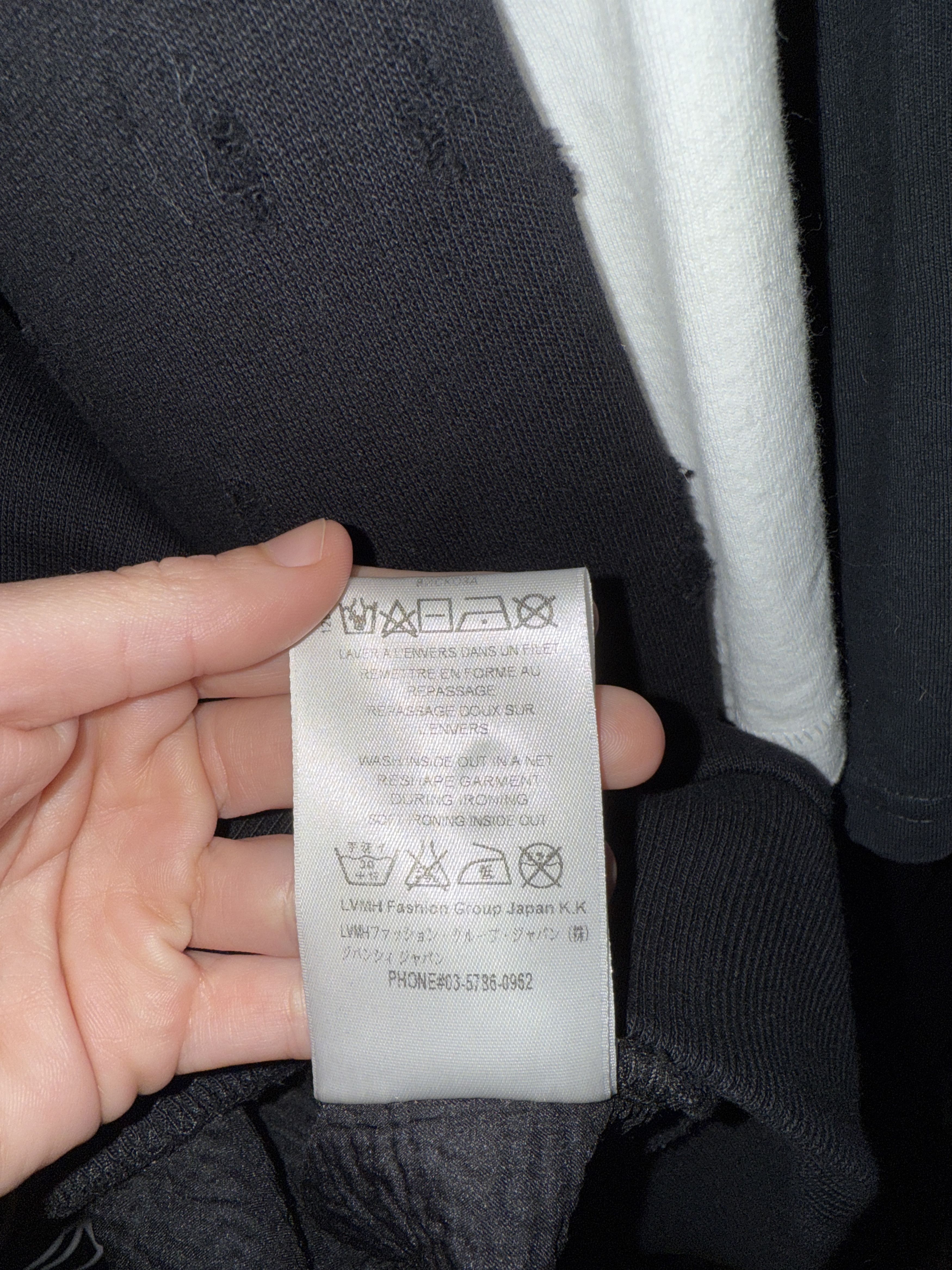 Givenchy Givenchy Distressed-Effect Hoodie Size US L / EU 52-54 / 3 - 6 Thumbnail