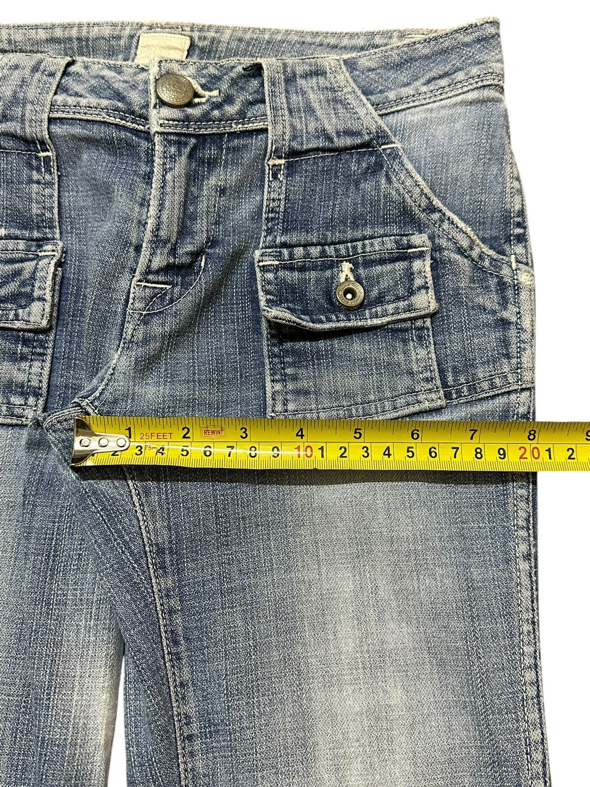 If Six Was Nine Vintage Japanese Brand Bush Pants Style Faded Wash Bootcut Size US 28 / EU 44 - 14 Thumbnail