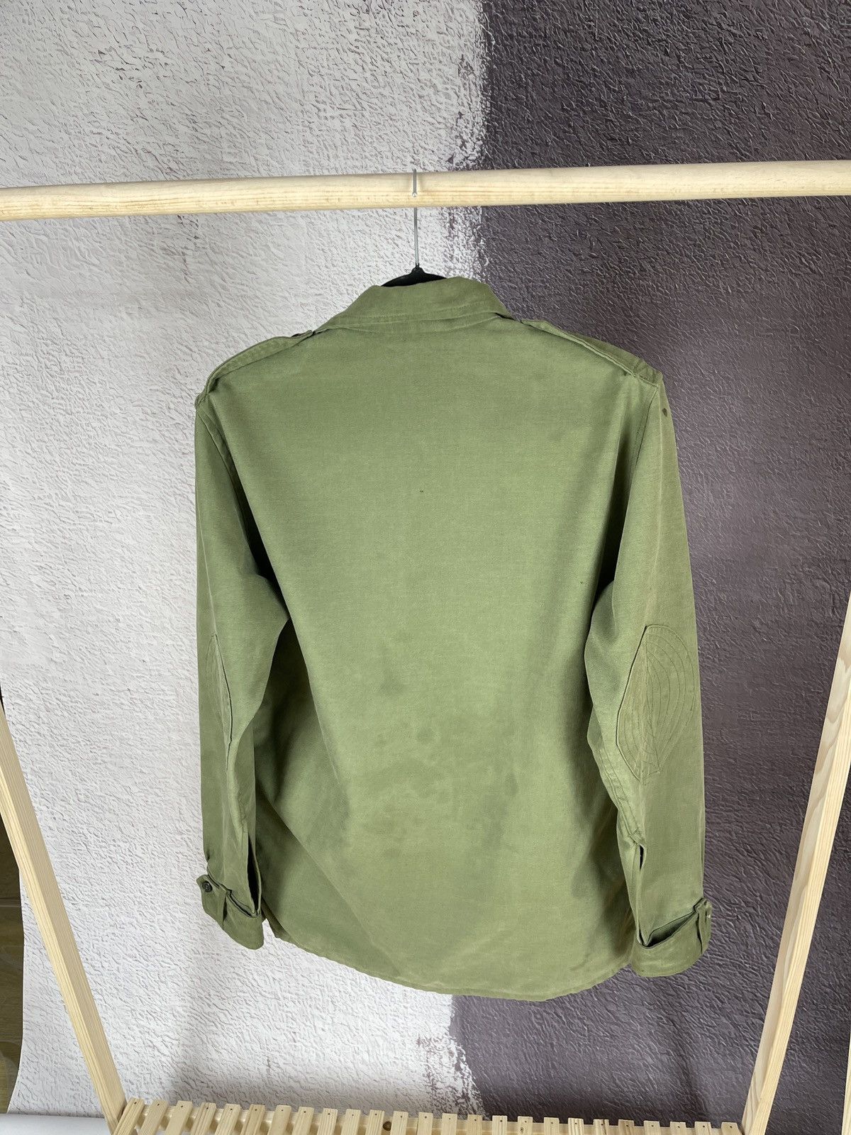 Vintage European army Vintage Real 80s-90s Military Shirt Jacket Size US M / EU 48-50 / 2 - 7 Thumbnail