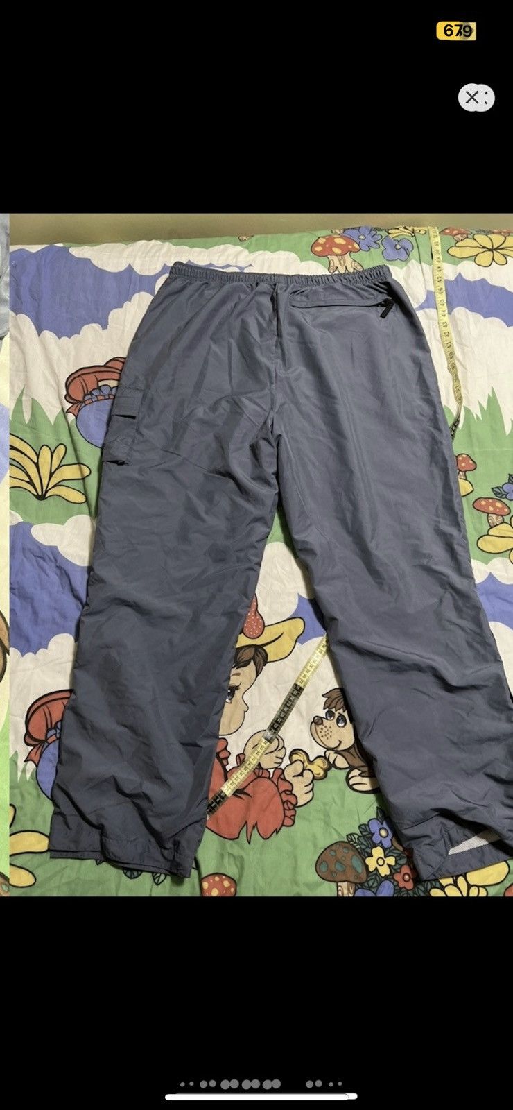 Banana Republic ***FINAL DROP***RARE 00s TECHNICAL NYLON WIDE CARGO PANT XL Size US 38 / EU 54 - 12 Thumbnail