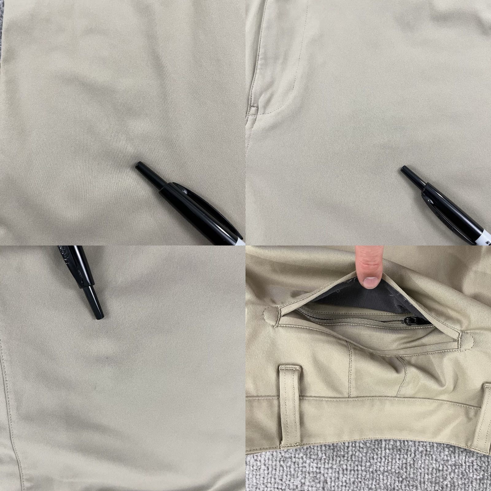 Rhone Rhone Pants Mens 34 x 33 Brown Chino 5-Pocket Straight Lifestyle 100036 Size US 34 / EU 50 - 9 Thumbnail
