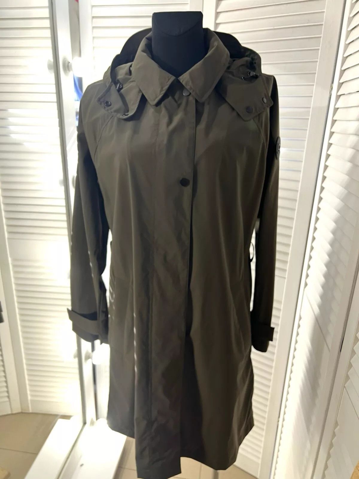 Woolrich Woolen Mills Woolrich Fayette Light Coat Green Membrane Women’s – Size M Size M / US 6-8 / IT 42-44 - 6 Thumbnail