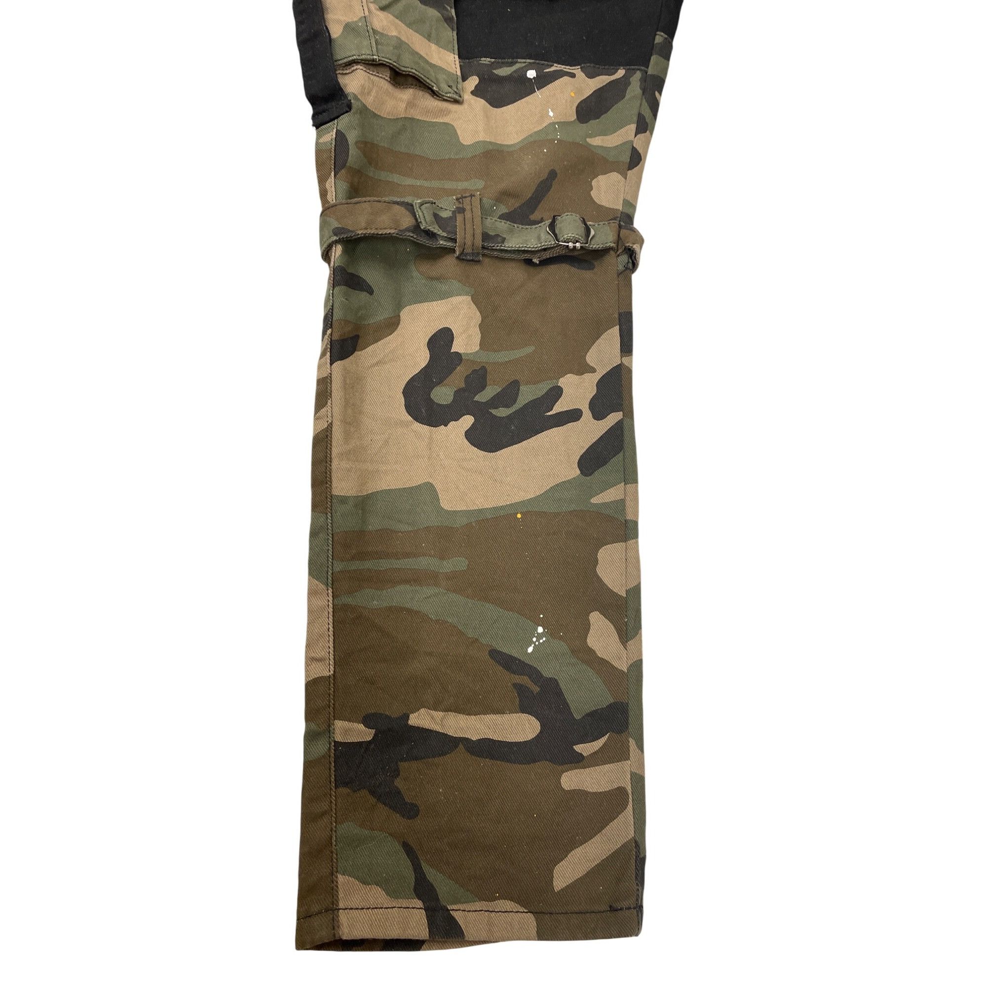 Other Kloud 9 Mens Black Camo Cargo Jeans Pants Size 40x32 SKU 854 Size US 40 / EU 56 - 5 Thumbnail