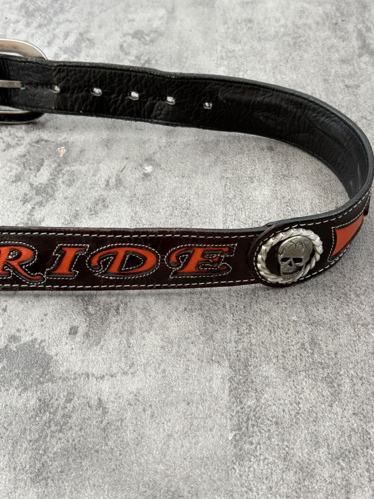 Other Ed Hardy Men's Live To Ride Reversible Belt Size ONE SIZE - 6 Thumbnail