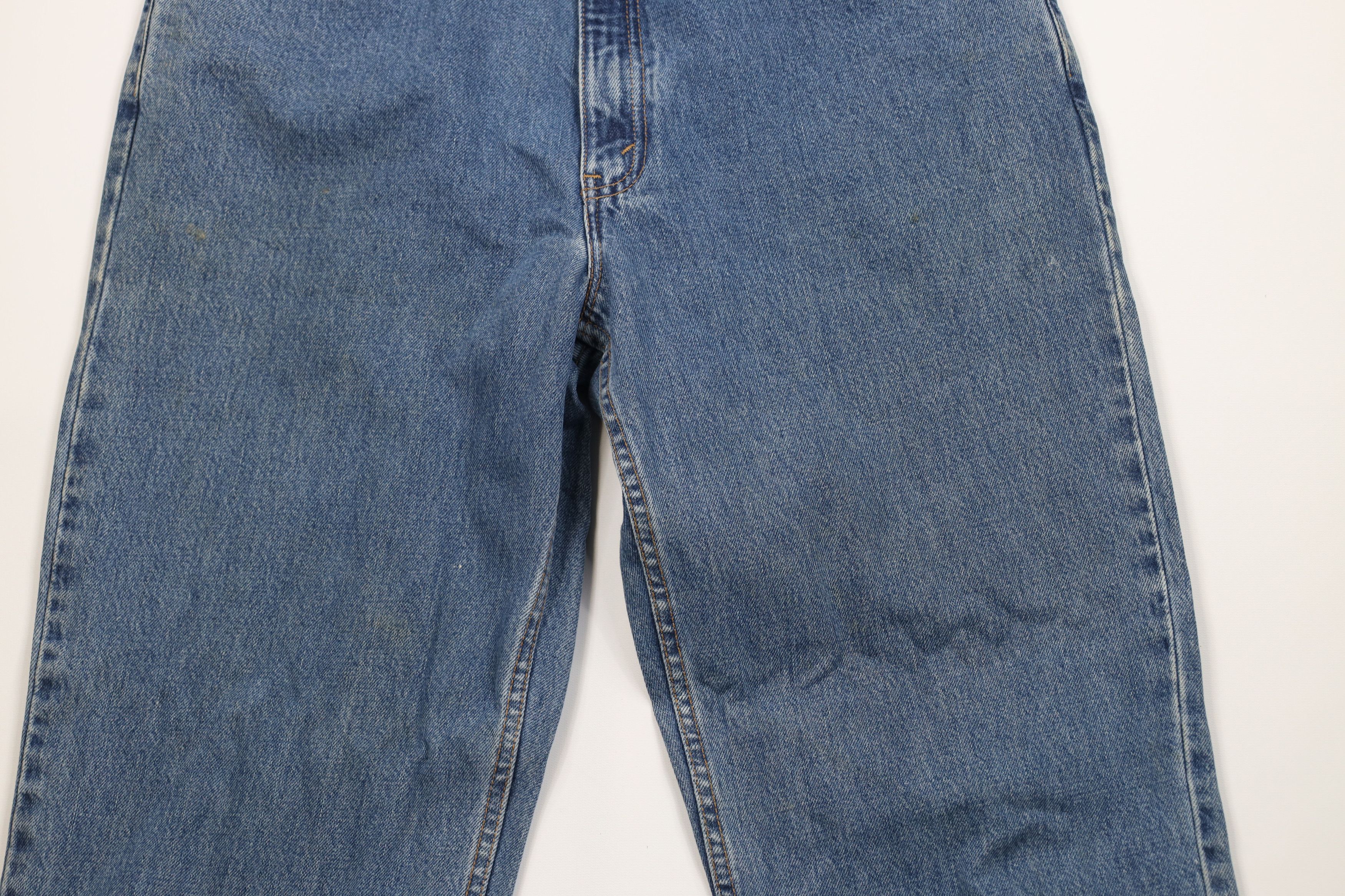 Levi's Vintage Y2K 2002 Levis 550 Relaxed Fit Denim Jeans Blue USA Size US 38 / EU 54 - 3 Thumbnail