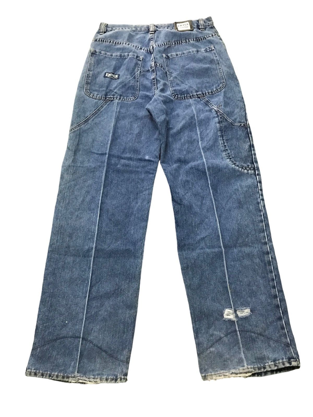Japanese Brand × Vintage Vintage Enyce Super Baggy Distressed Denim Jeans Size US 30 / EU 46 - 11 Thumbnail